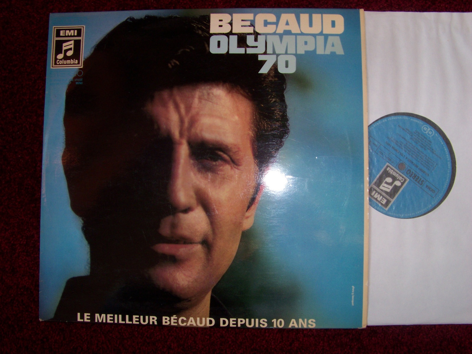 Gilbert Becaud – Olympia 70 | Columbia / EMI Records, LP