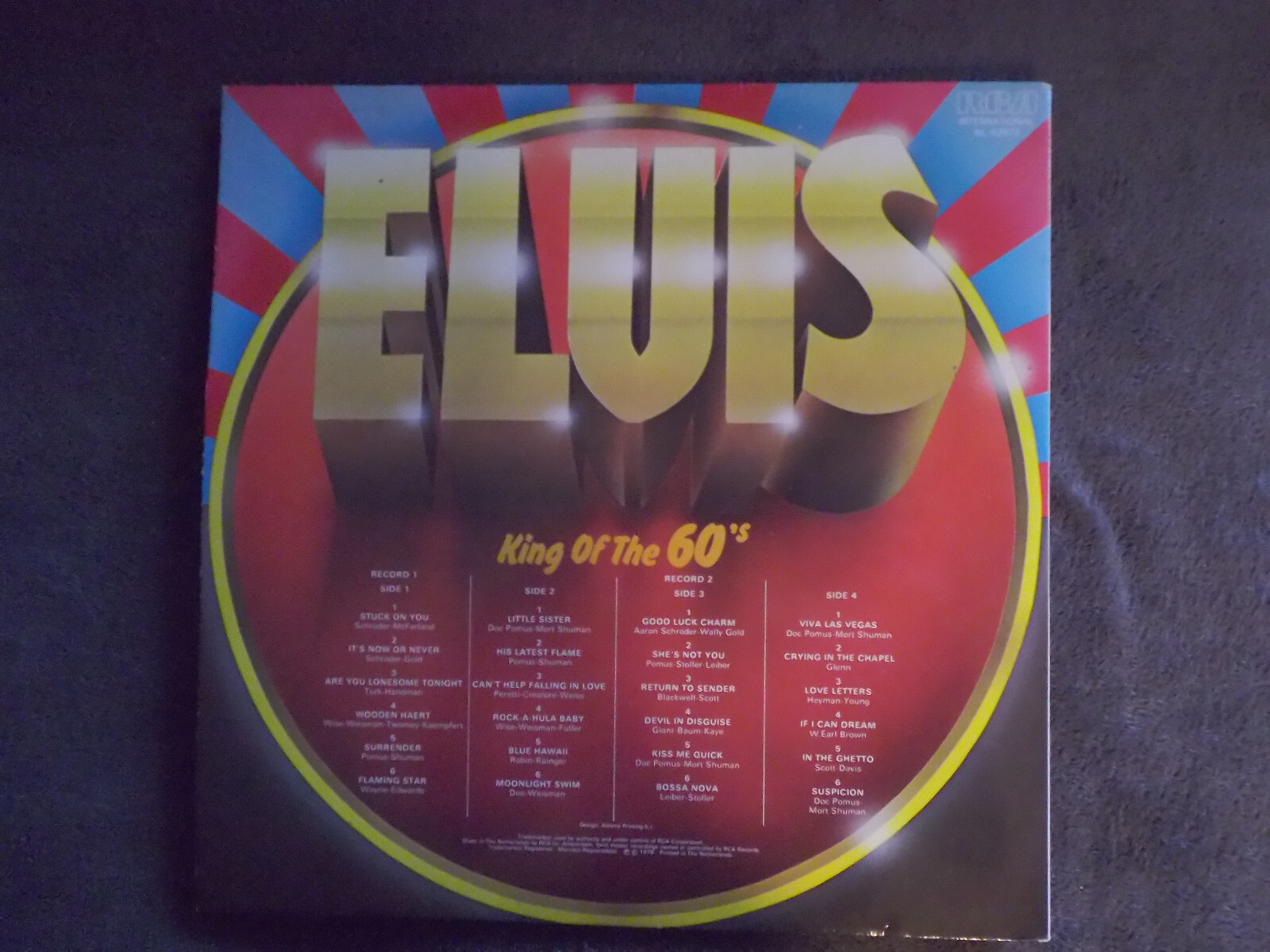 Elvis Presley – Elvis King of the 60´s | RCA Records, niederländische Doppel-LP, 1979, Bild 3