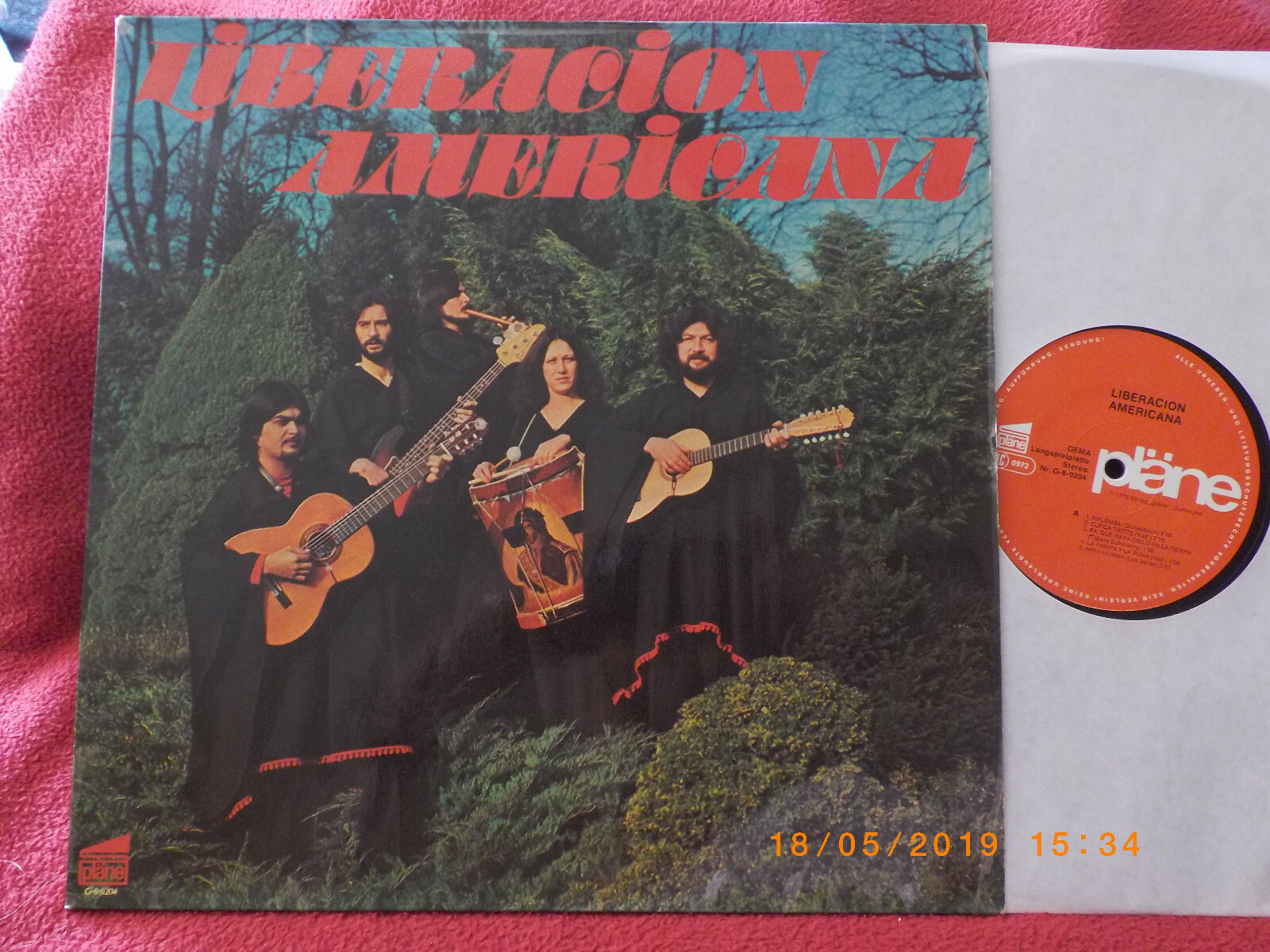 Liberacion Americana – Liberacion Americana, LP, Pläne Records, 1978