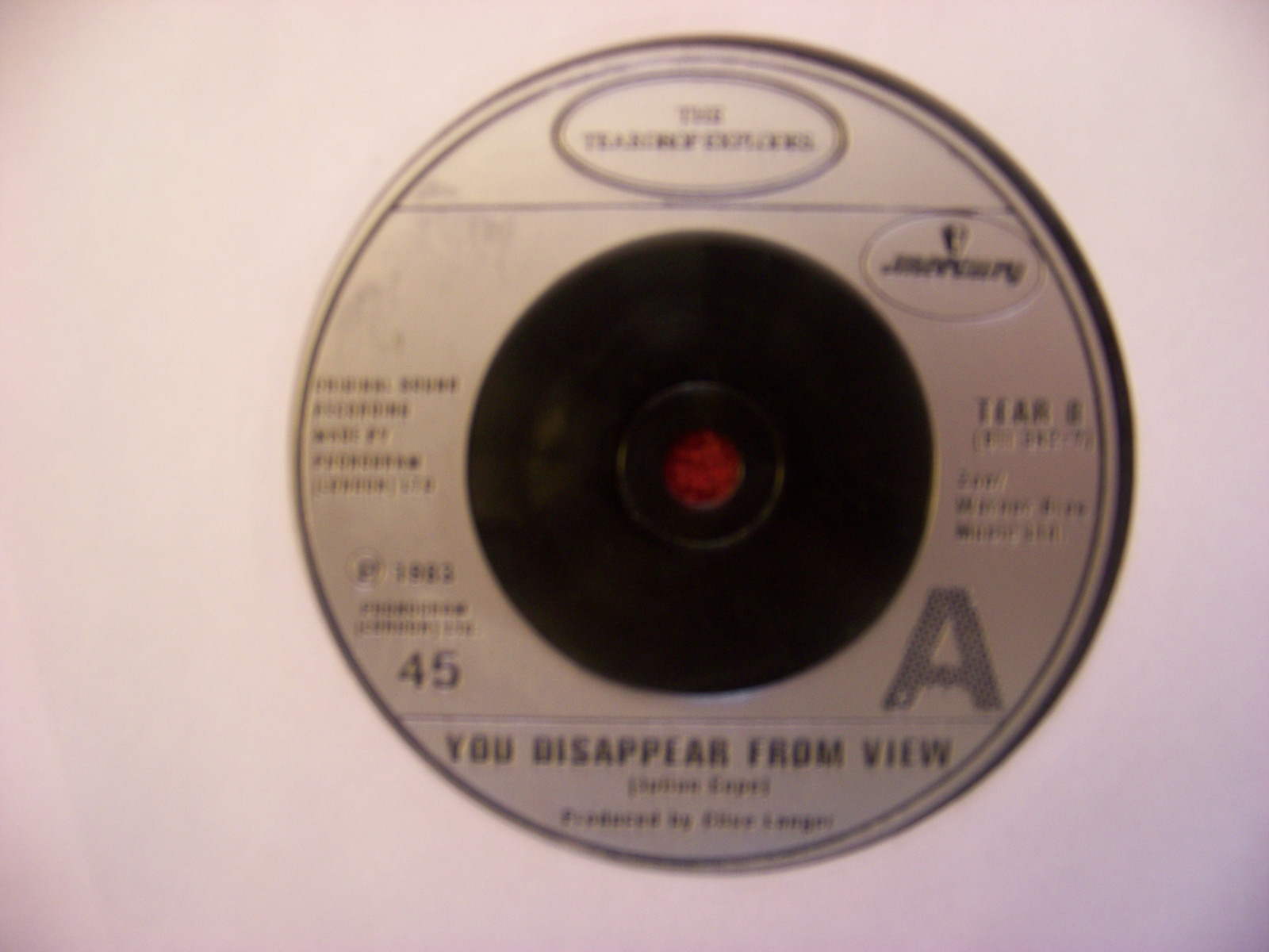 The Teardrop Explodes – You Disappear from View / Suffoate (TEAR 8)