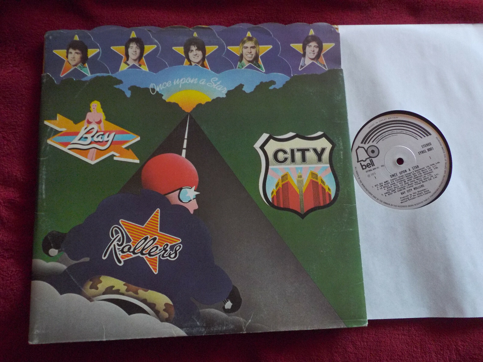 Bay City Rollers – Once upon a star (LP, England, 1975)