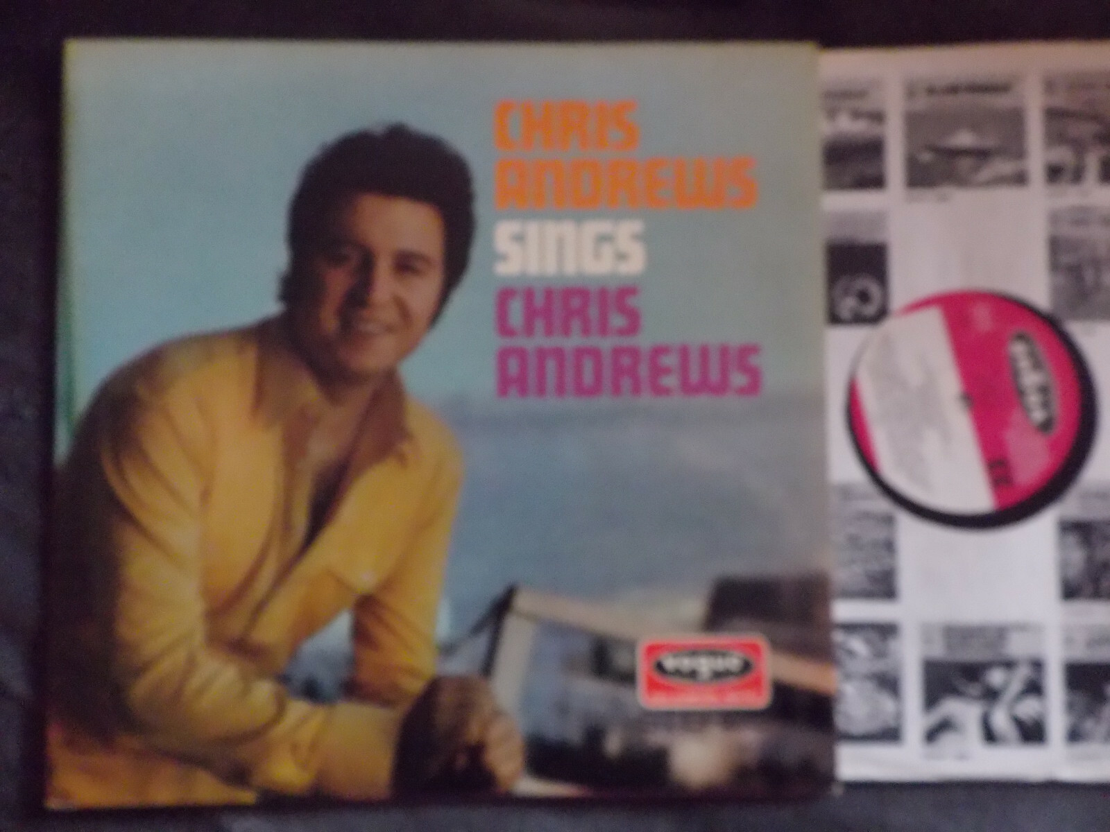 Chris Andrews – Sings Chris Andrews (LP, Vogue Records, LDVS  17180, Deutschland, 1970)