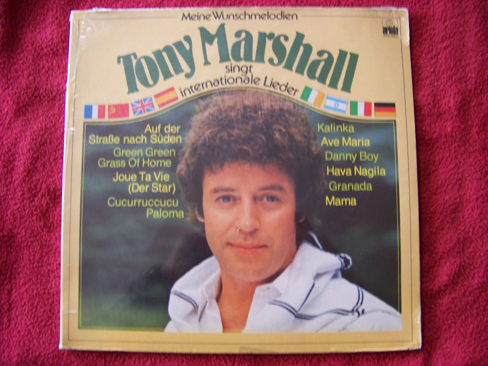 Tony Marshall – Tony Marshall singt internationale Lieder (LP, Ariola Records, 26 156 IT)