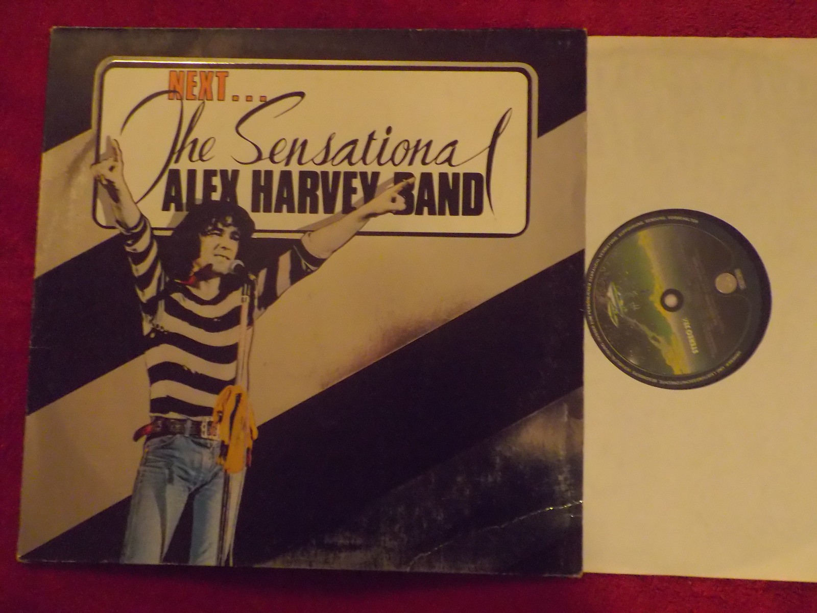 Alex Harvey Band – Next... The sensational Alex Harvey Band (LP, Vertigo 6360 103)