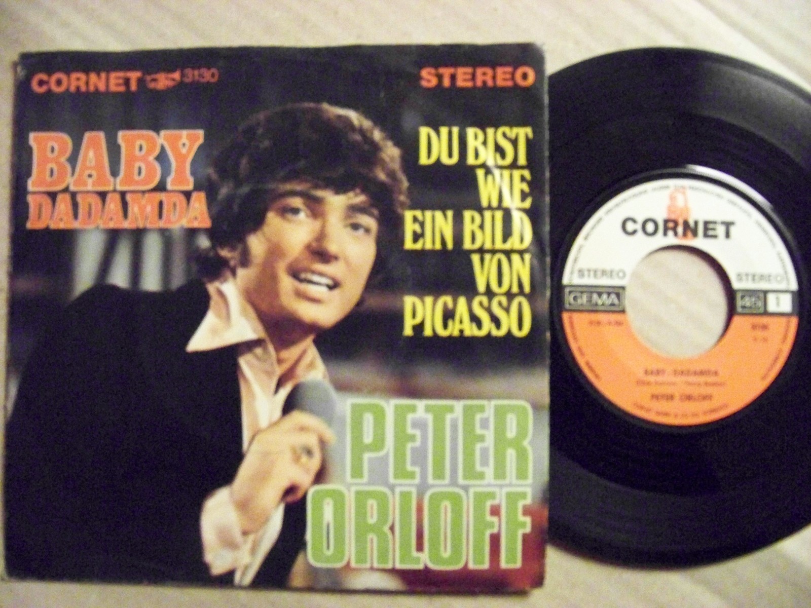 Peter Orloff – Baby Dadamda / Du bist wie ein Bild von Picasso (7″-Single)
