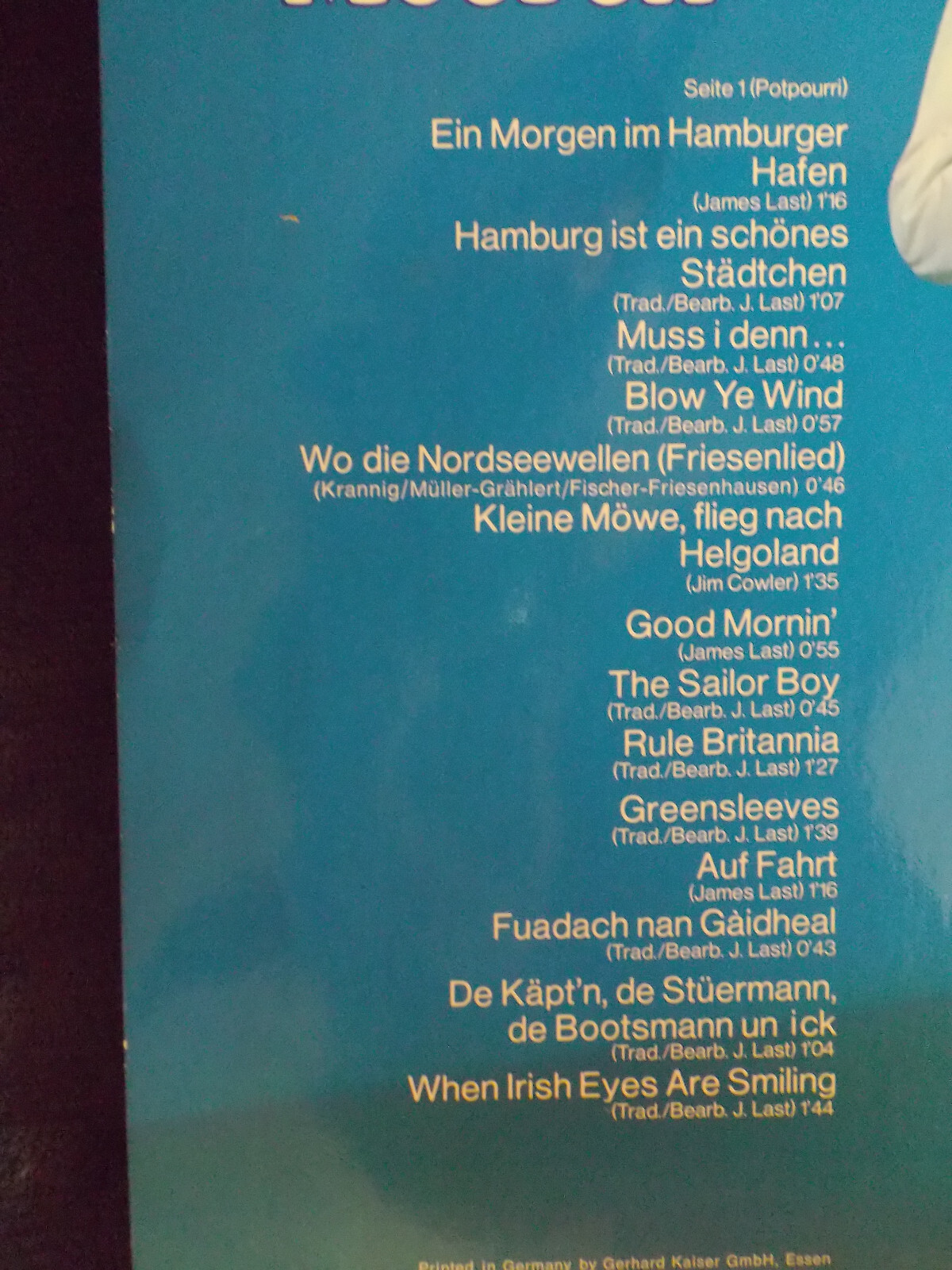 James Last – Käpt´n James auf allen Meeren (LP, Polydor Records), Bild 6