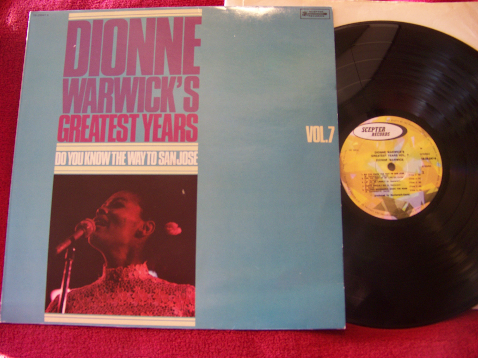 Dionne Warwick – Dionne Warwick´s greatest years Vol.7: Do you know the way to San Jose (LP)