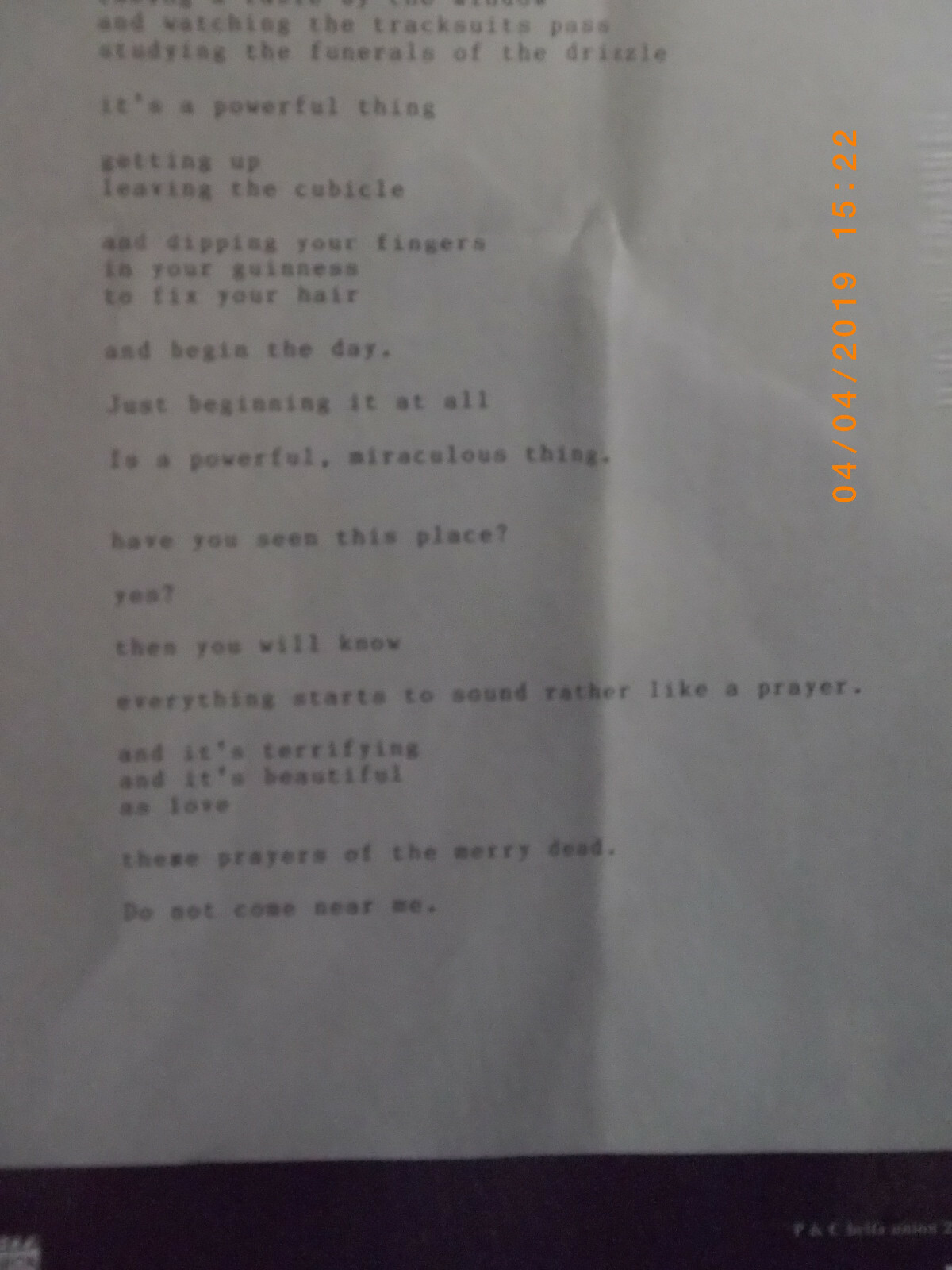 Money – Suicide Songs (LP, Bella Union, 2016), Bild 5
