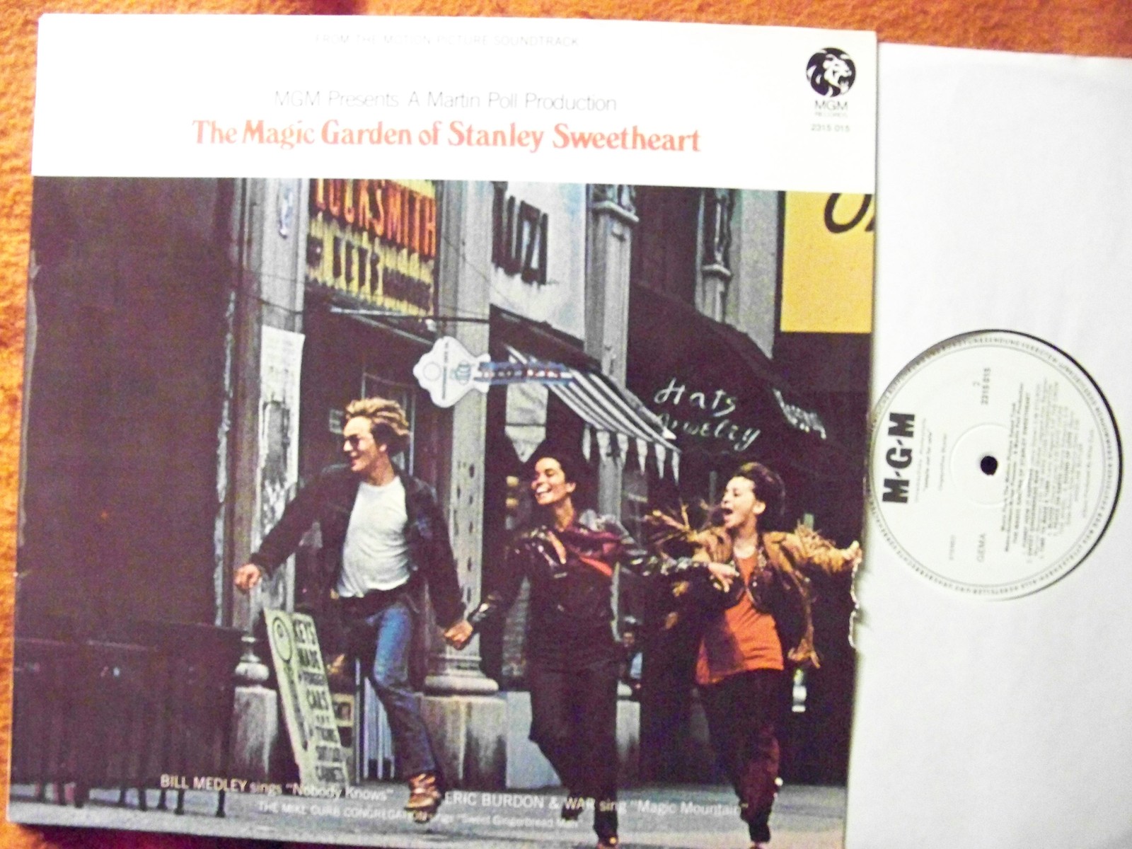 The Magic Garden of Stanley Sweetheart – LP-Soundtrack (MGM Records, Deutschland)