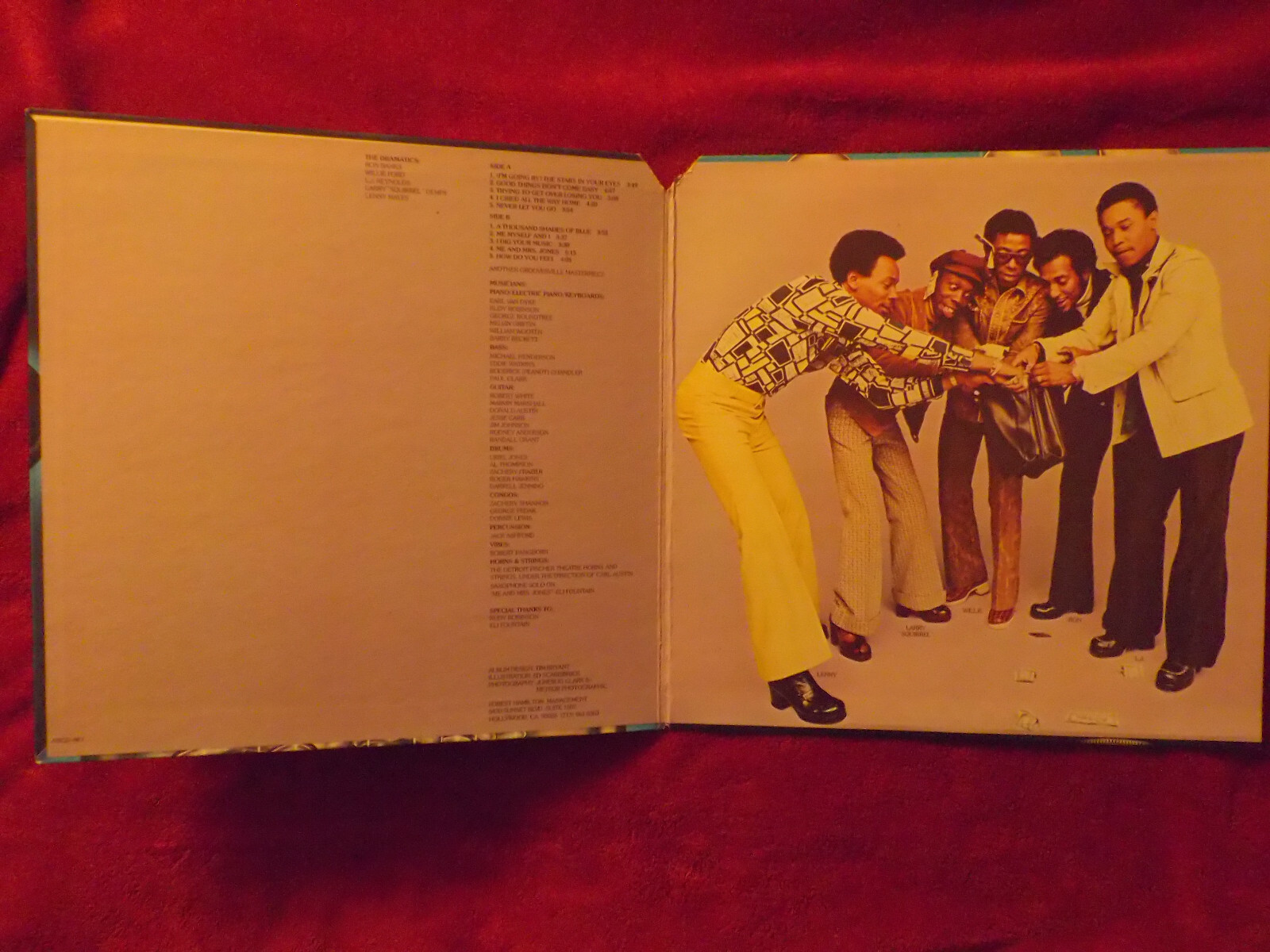 Ron Banks & The Dramatics – The dramatic Jackpot (ABC Records, ABCD-867, US, 1975), Bild 4