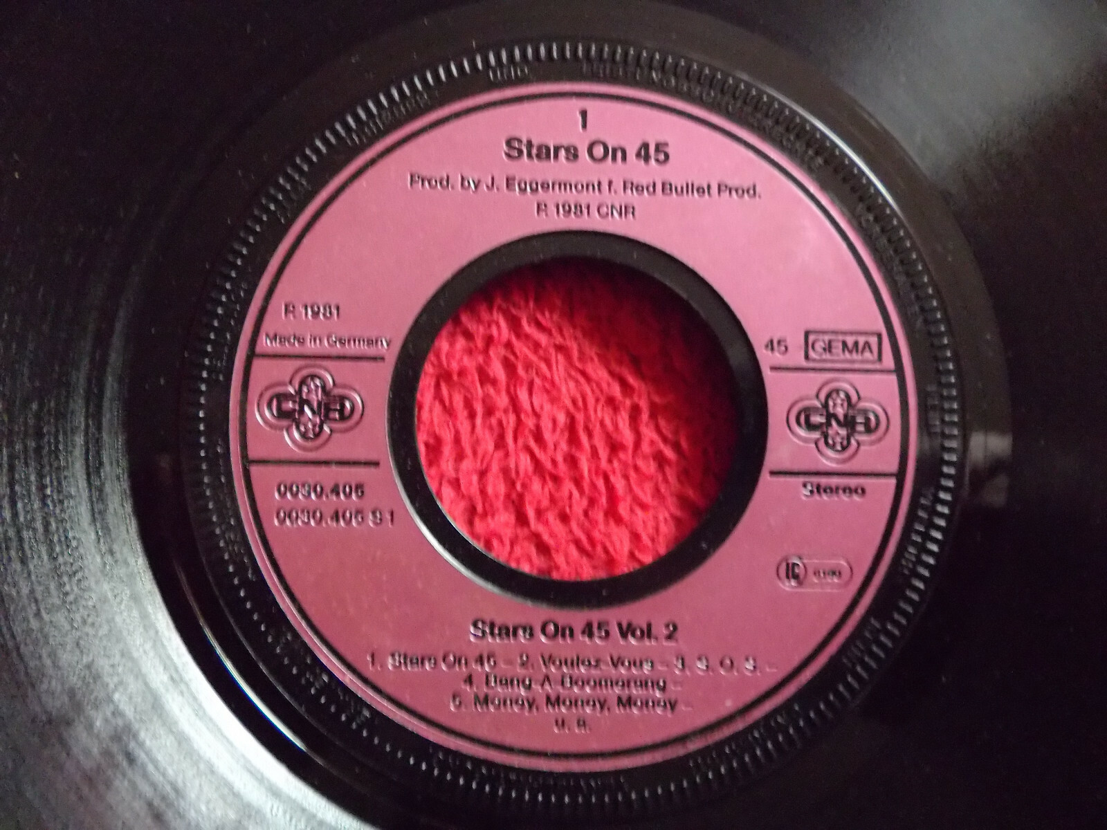 Stars on 45 – Vol. 2 Medley | CNR Records 0030.405 (Deutschland, 1981)