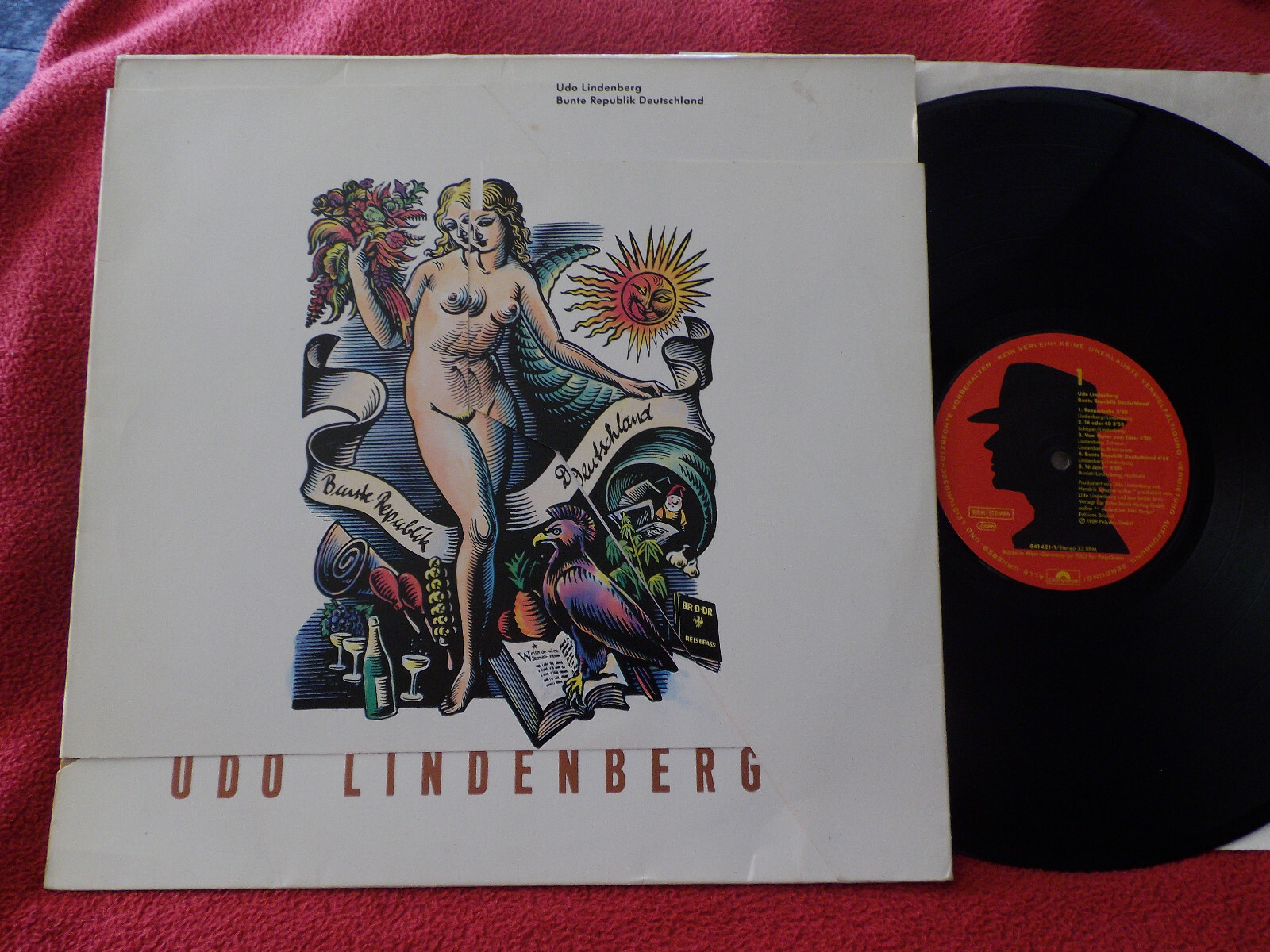 Udo Lindenberg – Bunte Republik Deutschland (Polydor, LP, 1989)