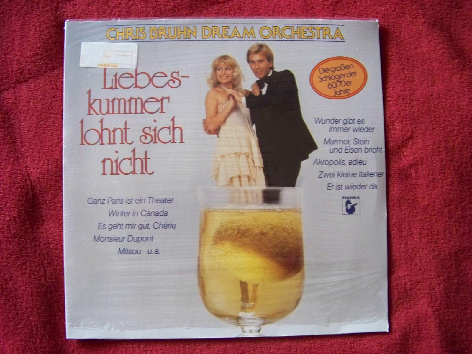 Chris Bruhn Dream Orchestra – Liebeskummer lohnt sich nicht (LP, Hansa Records, 1981)