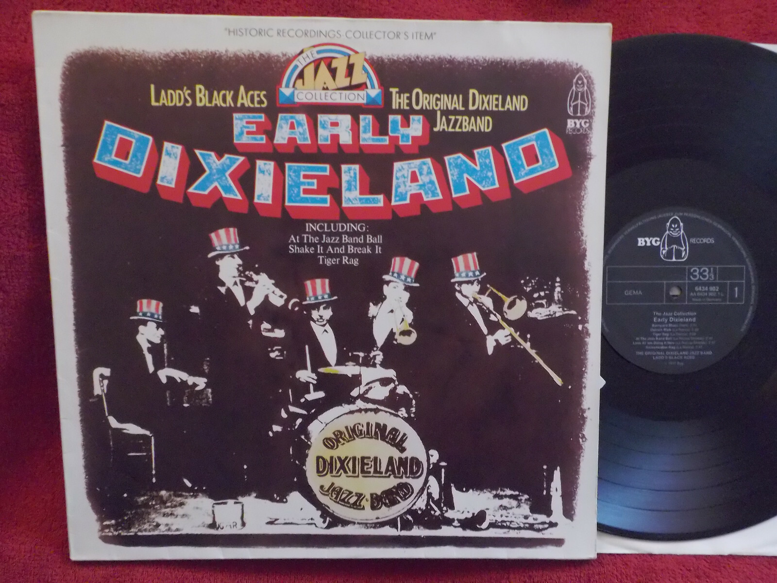 Ladd´s Black Aces + The Original Dixieland Jazzband – Early Dixieland (LP)