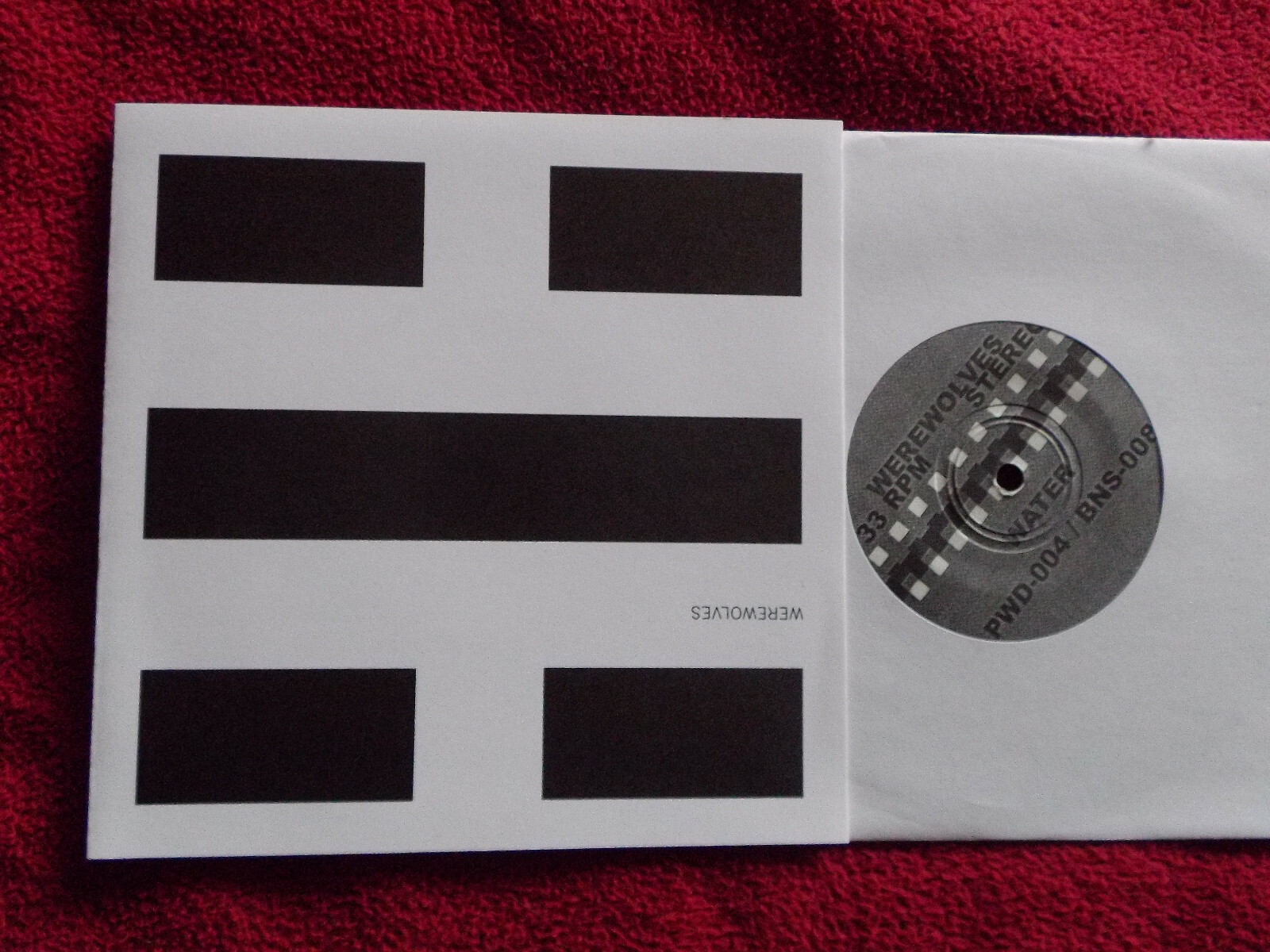 Werewolves – Fire / Water (beige marmoriertes Vinyl, Single)