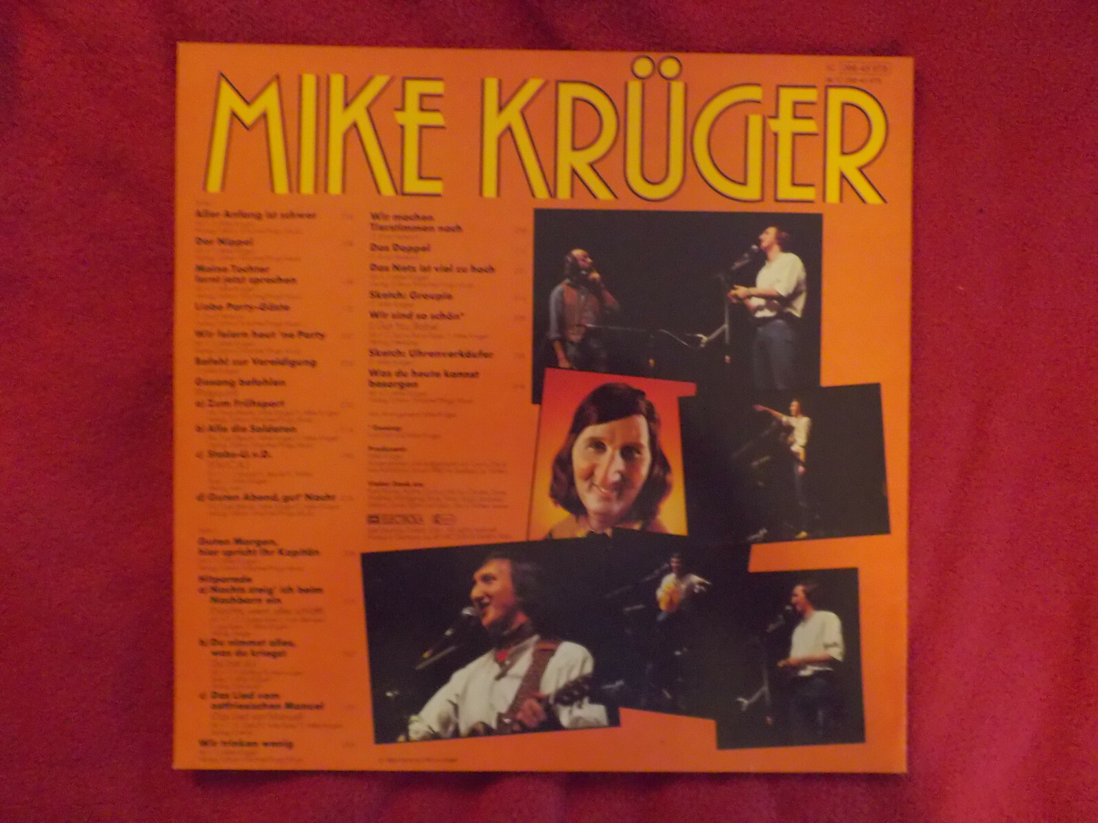 Mike Krüger – Der Nippel (LP, EMI Records, 1980), Bild 2