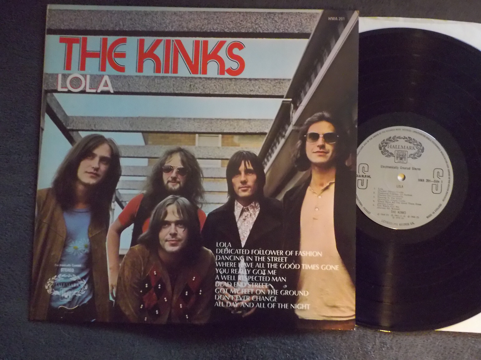 The Kinks – Lola (Hallmark Records, HMA 201, LP)