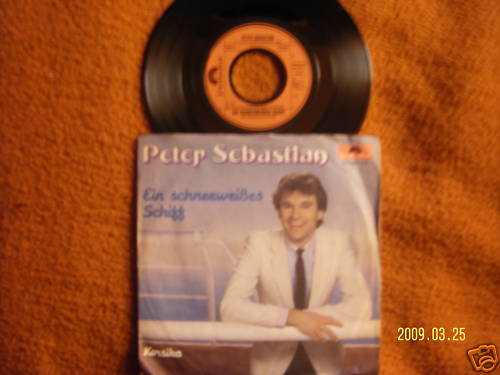 Peter Sebastian – Ein schneeweißes Schiff / Korsika | Polydor 813 867-7