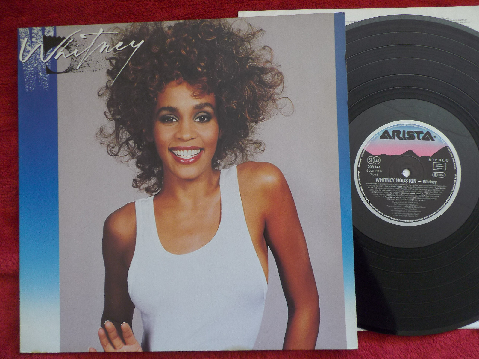 Whitney Houston – Whitney (LP, Arista Records, 1987)