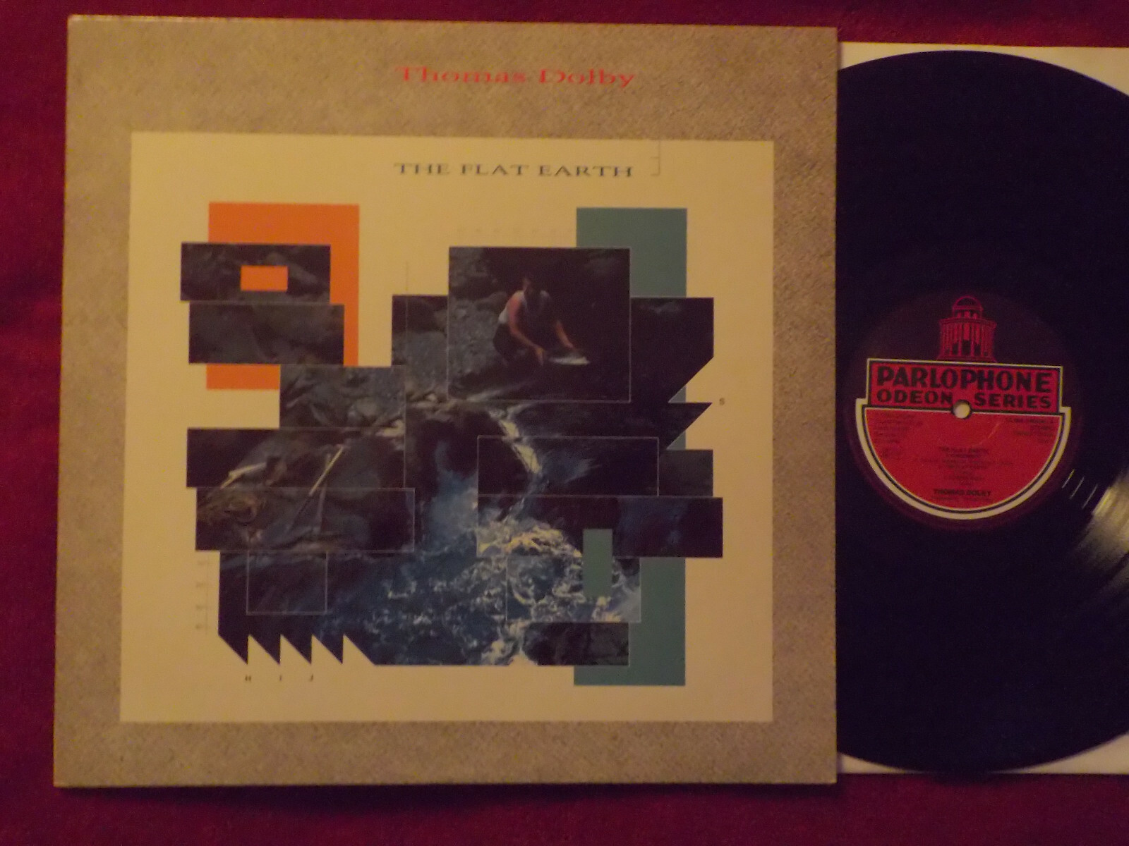 Thomas Dolby – The Flat Earth (LP, Parlophone / Odeon, Niederlande/EEC, 1984)