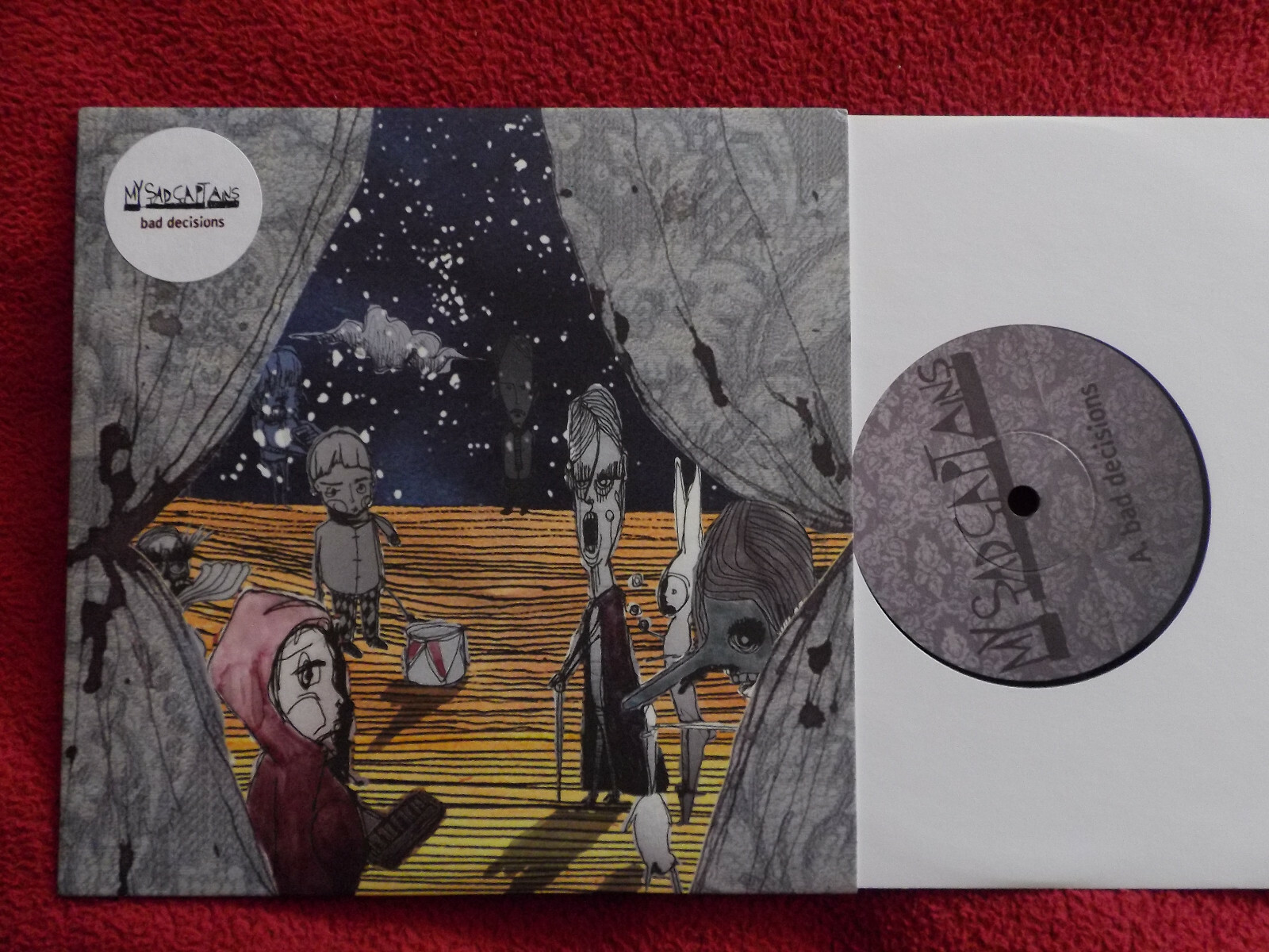 My Sad Captains – Bad Decision / Here and Elsewhere | Fortuna Pop, FPOP 74, 7″ Single