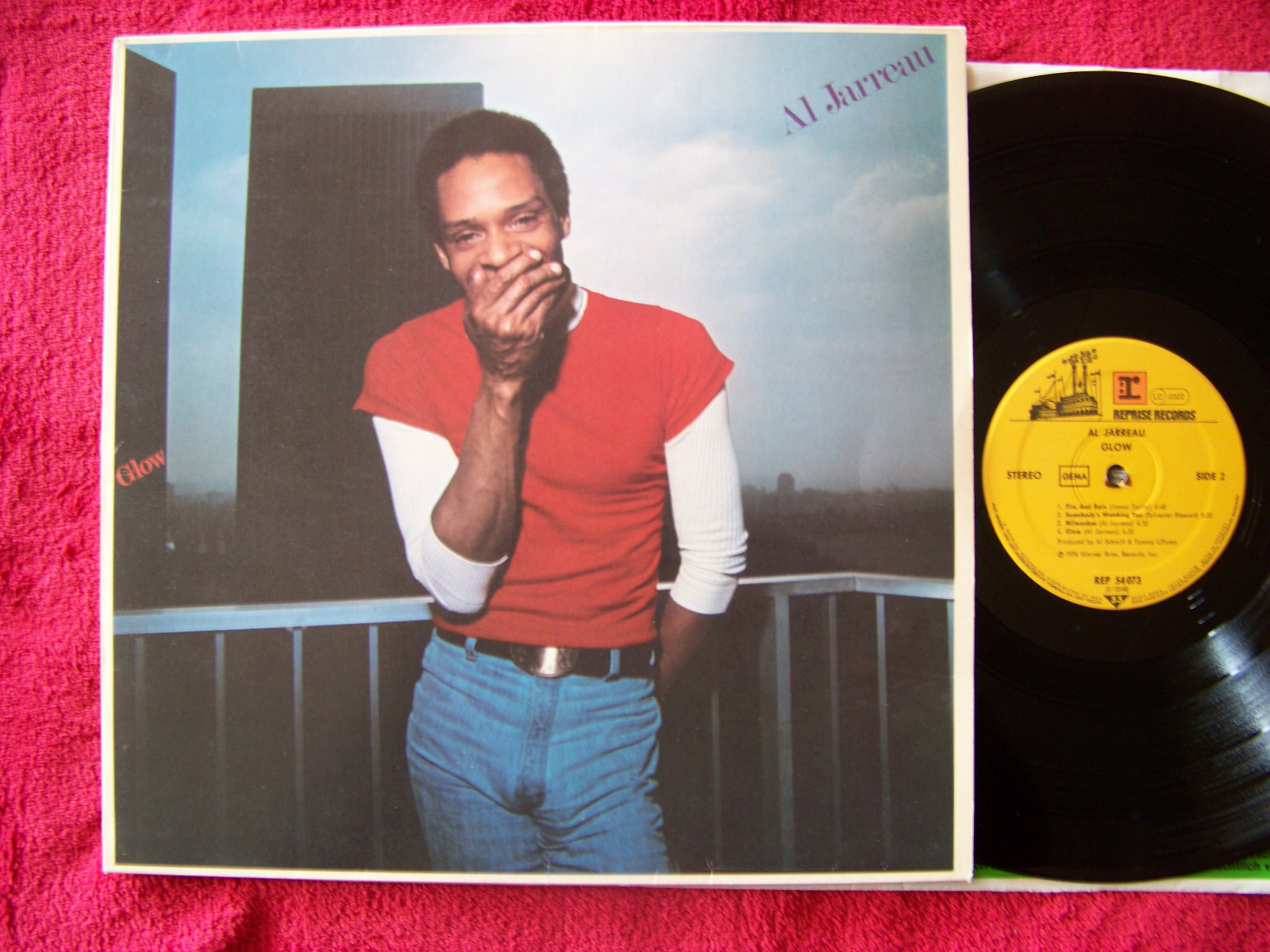 Al Jarreau – Glow (LP, Reprise Records, Deutschland, 1976)