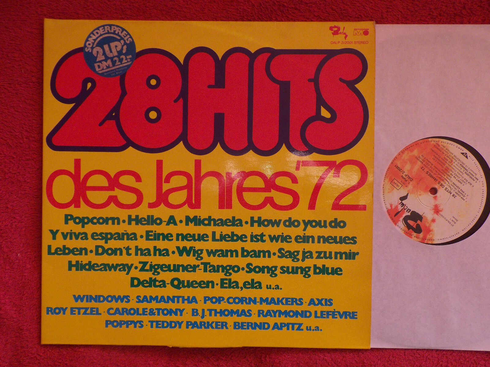 V.A. – 28 Hits des Jahres ´72 | Doppel-LP