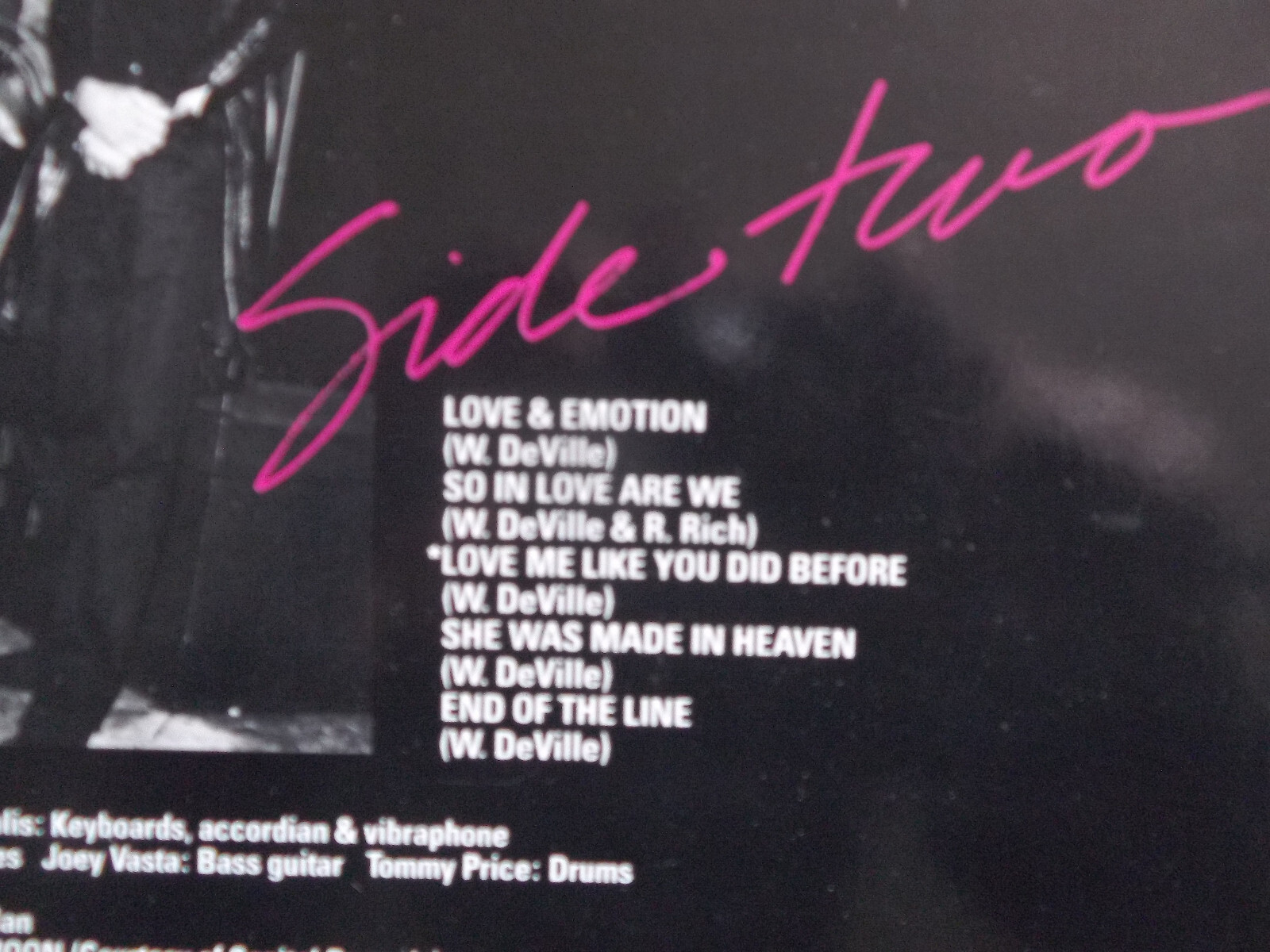 Mink DeVille – Coup de Grace (LP, Atlantic Records, 1981), Bild 5