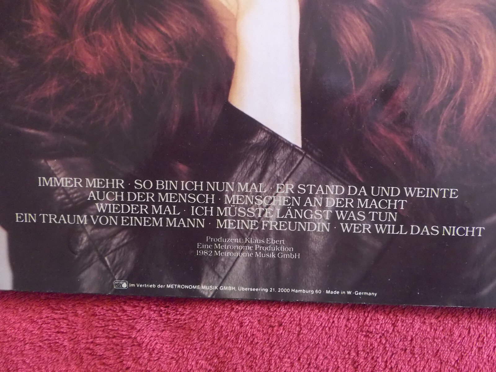 Milva – Immer mehr | Metronome Records 0060.528, LP, Deutschland, 1982, Bild 4