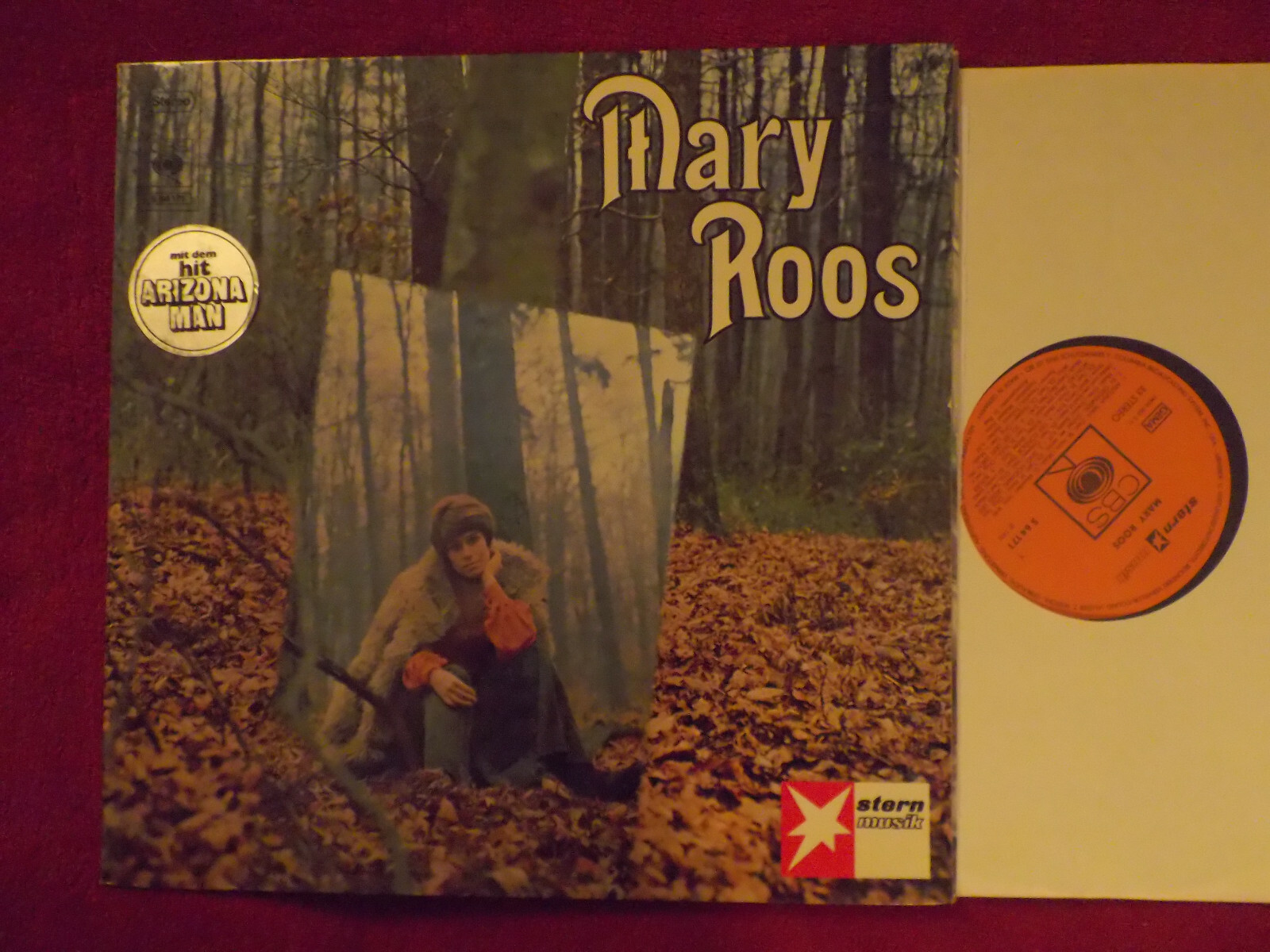 Mary Roos – Mary Roos (LP, CBS Records, S 64 171, 1970)