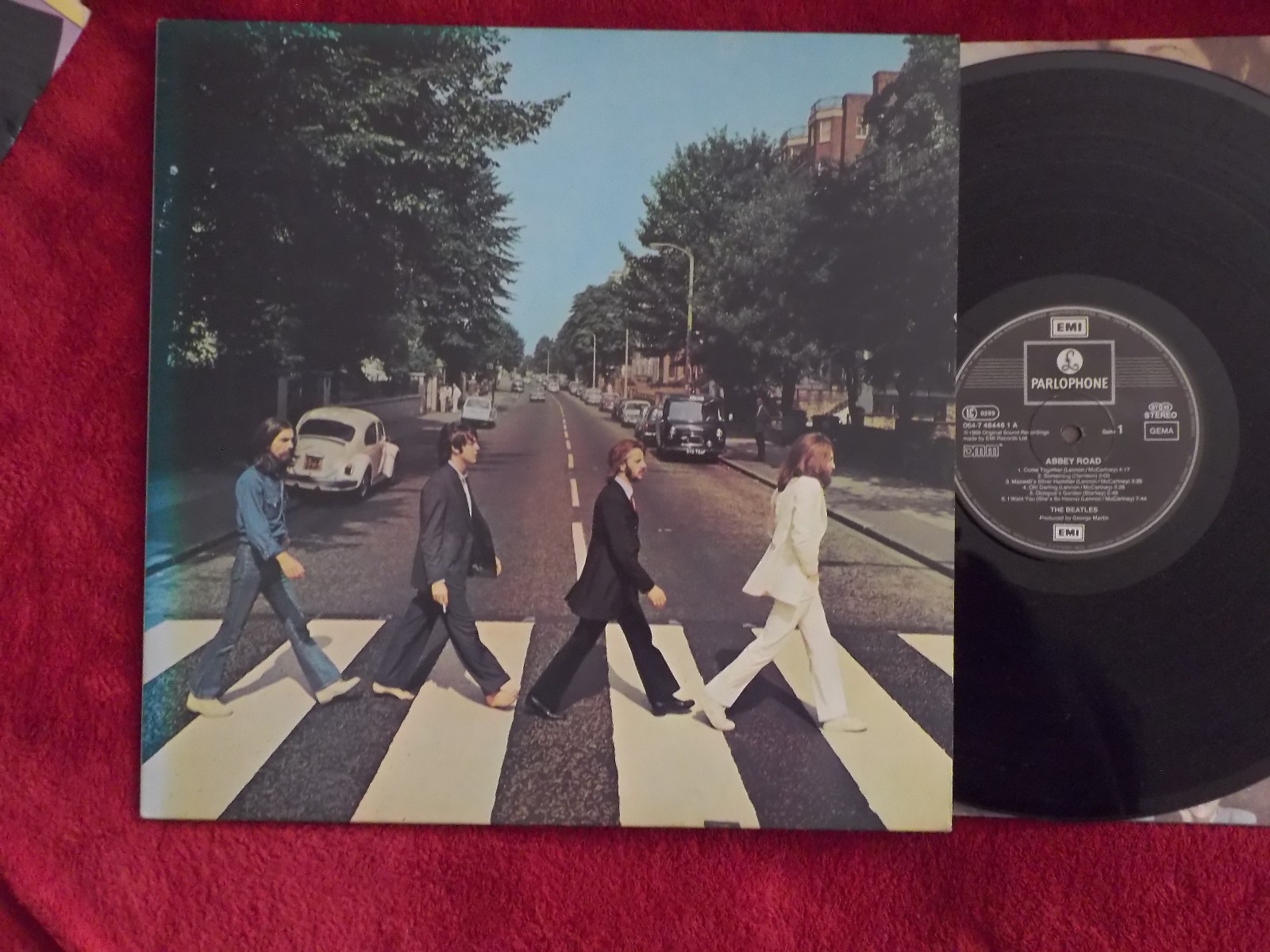 The Beatles – Abbey Road | LP, deutsche EMI/Parlophone-Ausgabe