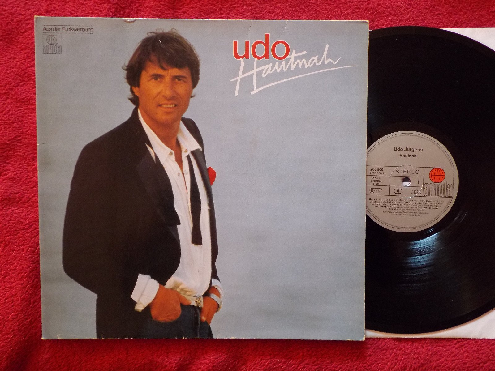 Udo Jürgens – Hautnah | Ariola Records 206 500 | LP