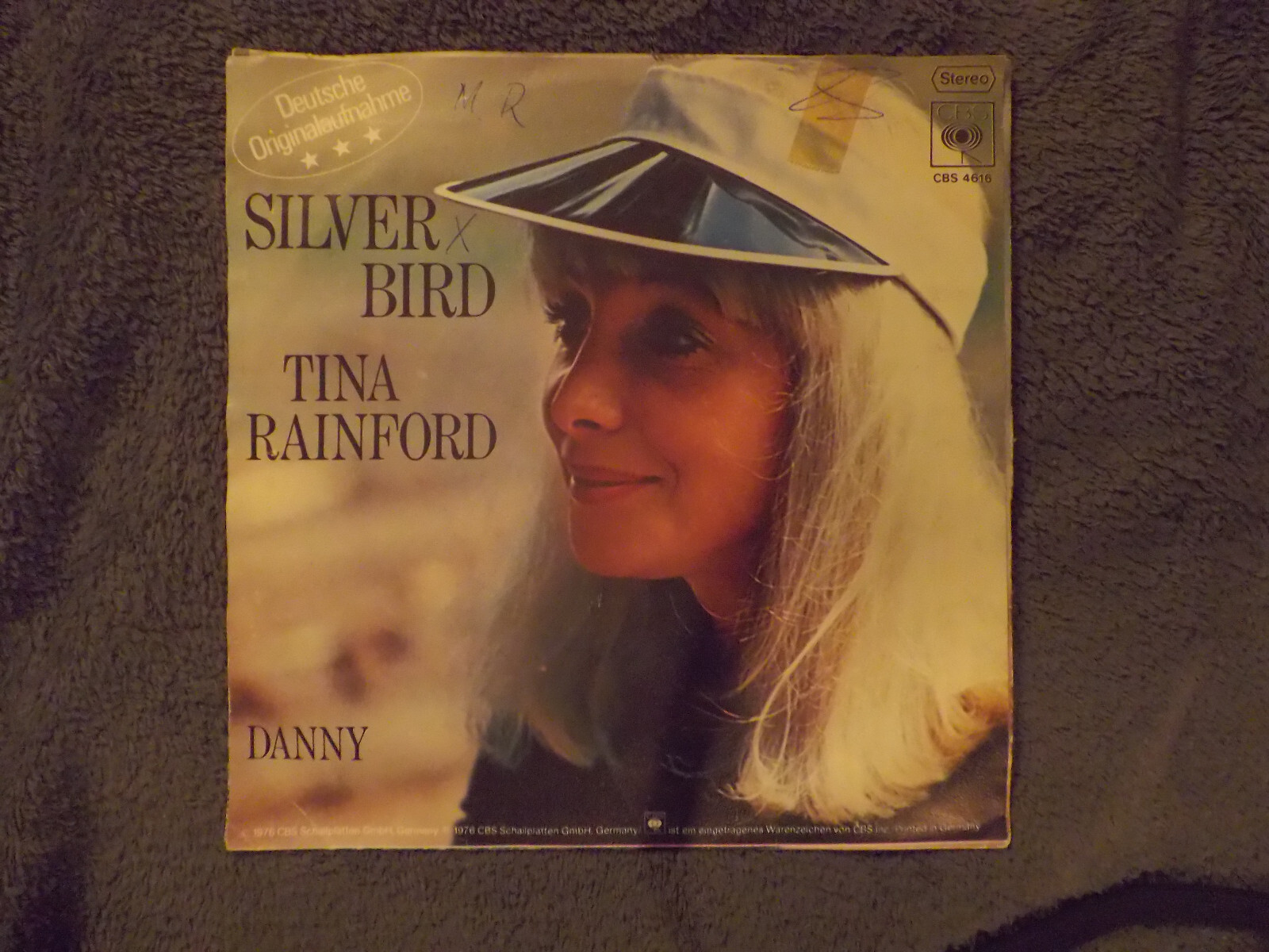 Tina Rainford – Silver bird / Danny | CBS S 4616, 1976, Bild 2
