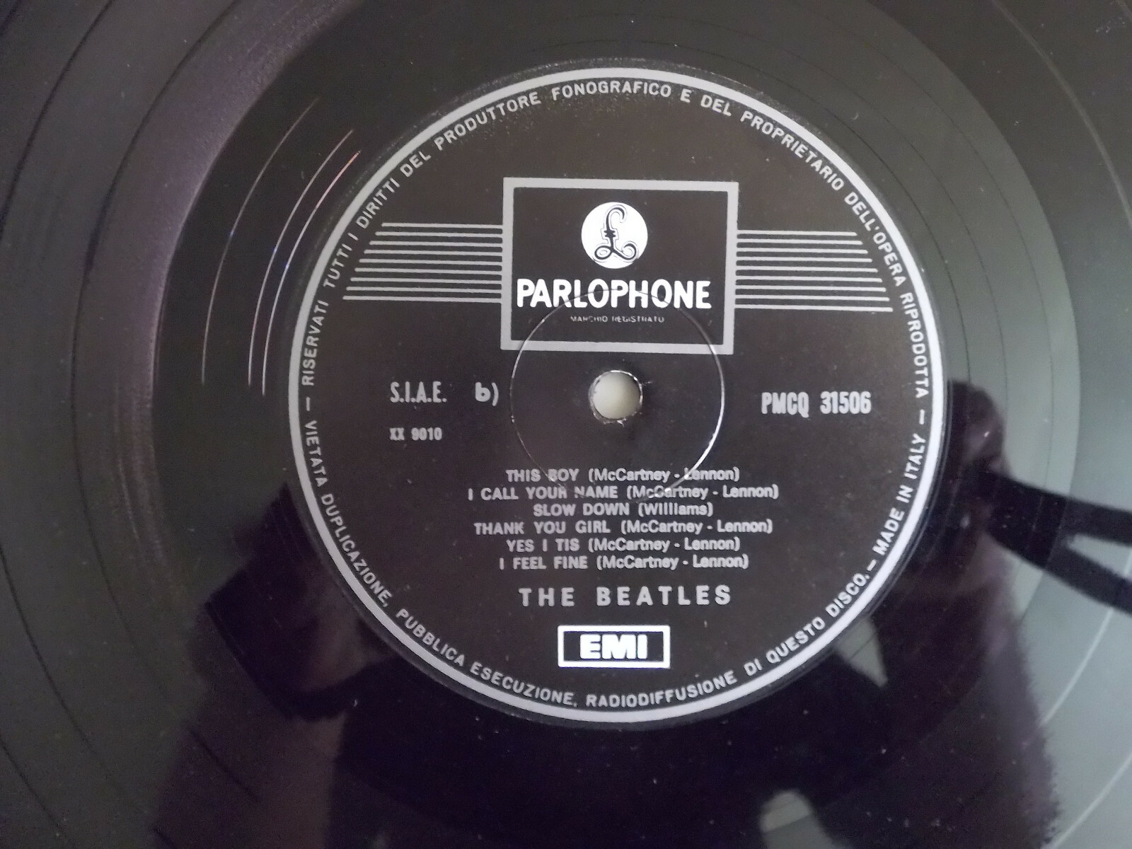 The Beatles – In Italy | Parlophone / EMI Records, PMCQ 31506, Bild 3
