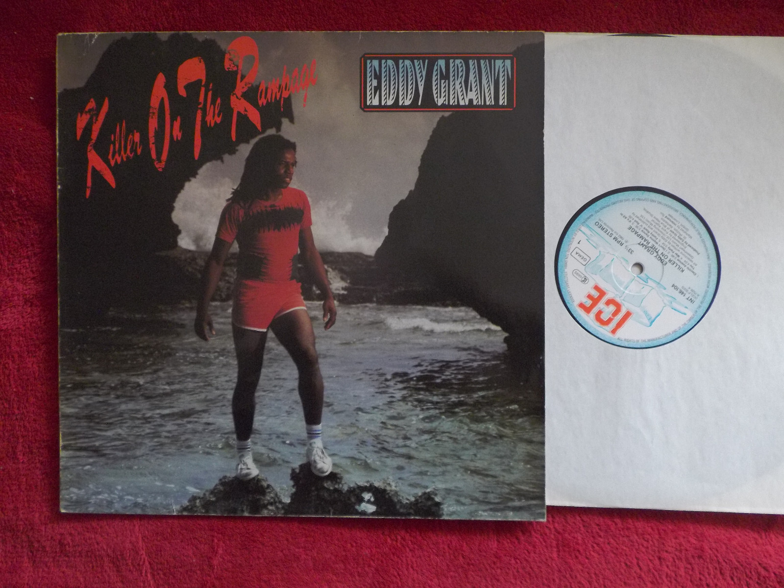 Eddy Grant – Killer on the Rampage (LP, Ice Records, INT 146.104, 1982)