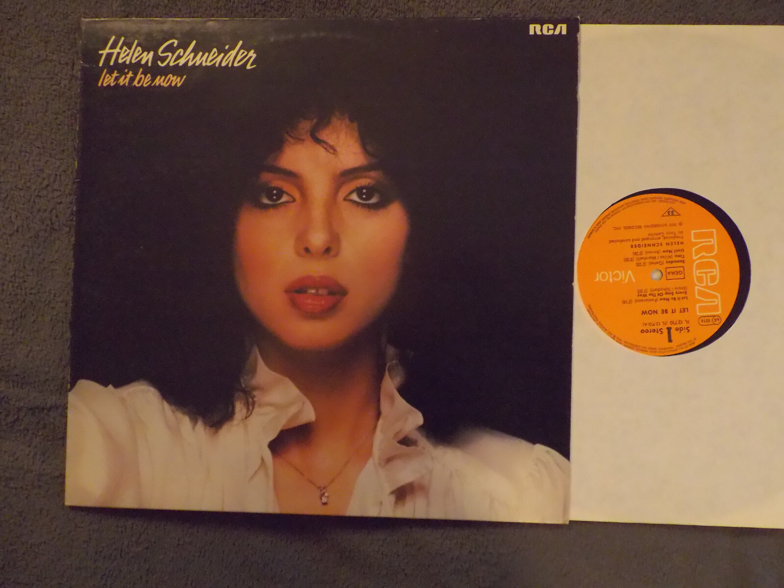 Helen Schneider – Let it be now (LP, RCA Records, 1978)
