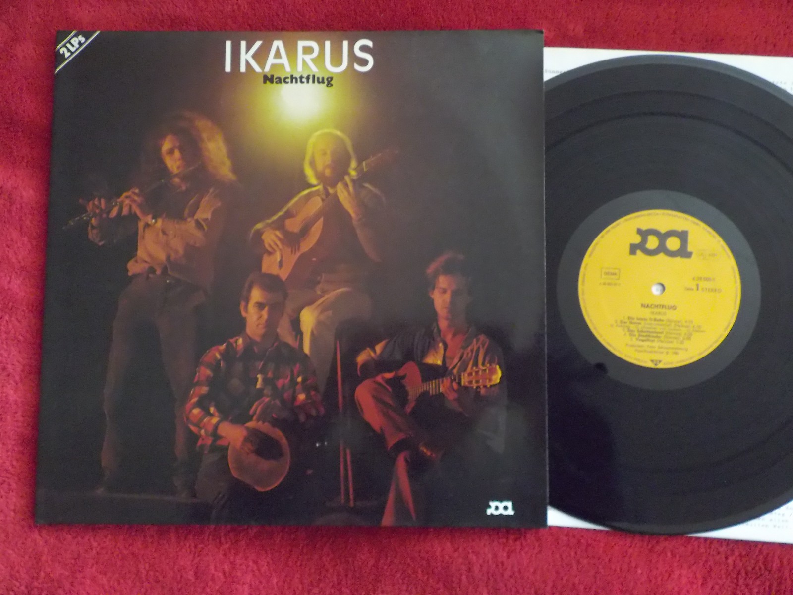 Ikarus – Nachtflug | 2-LP, Pool Records, 1980