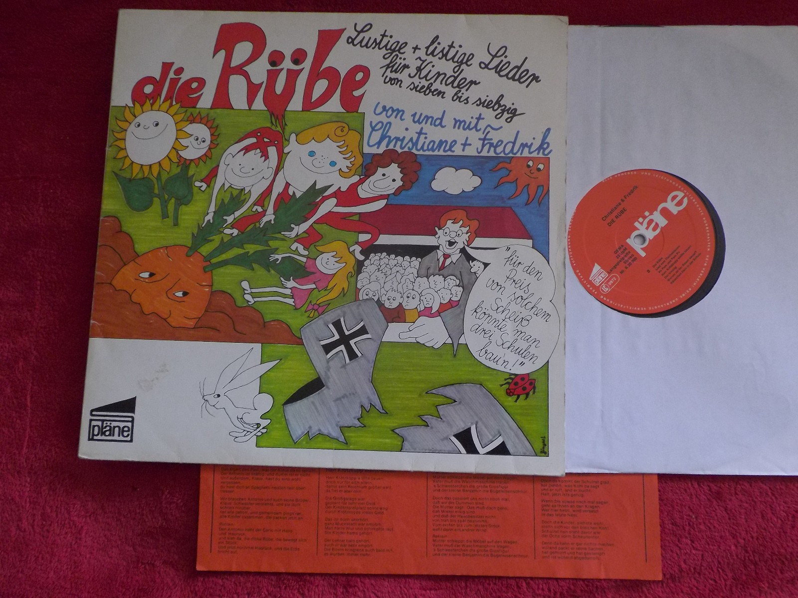 Christiane und Fredrik – Die Rübe (LP)