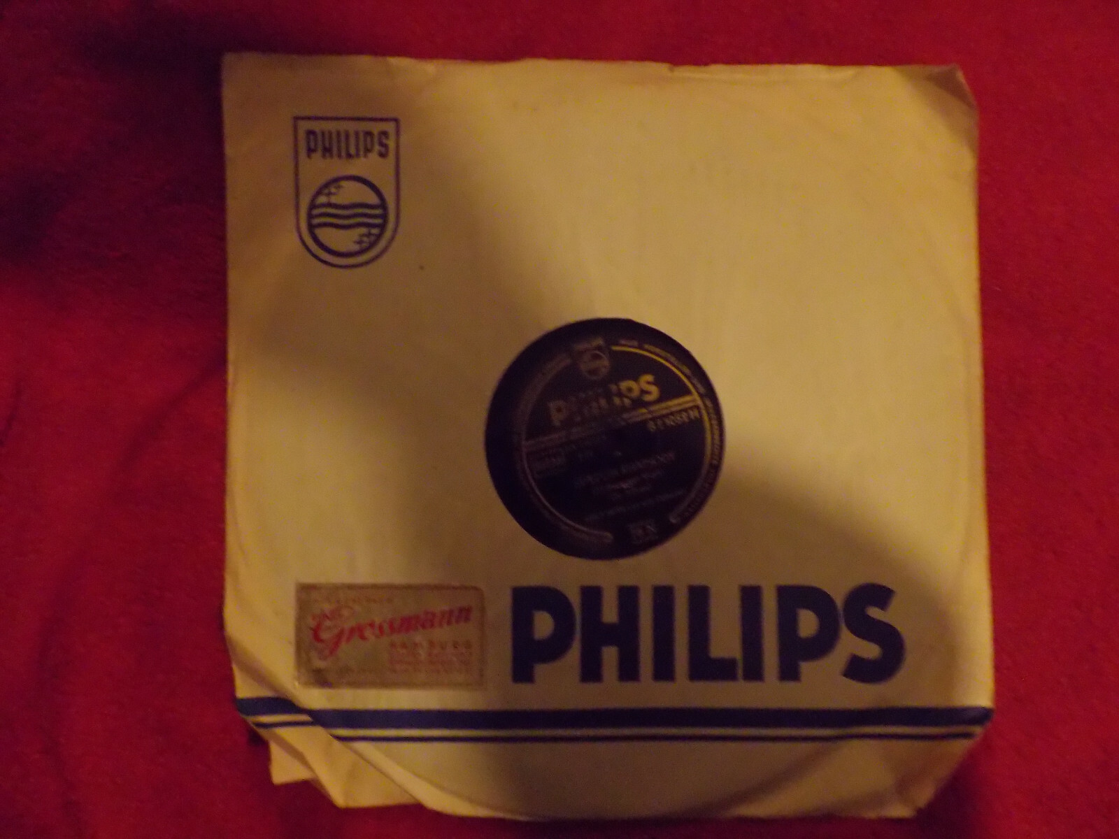 Percy Faith – The Song from Moulin Rouge / Swedish Rhapsody, Schellack-Single, Philips, Bild 3