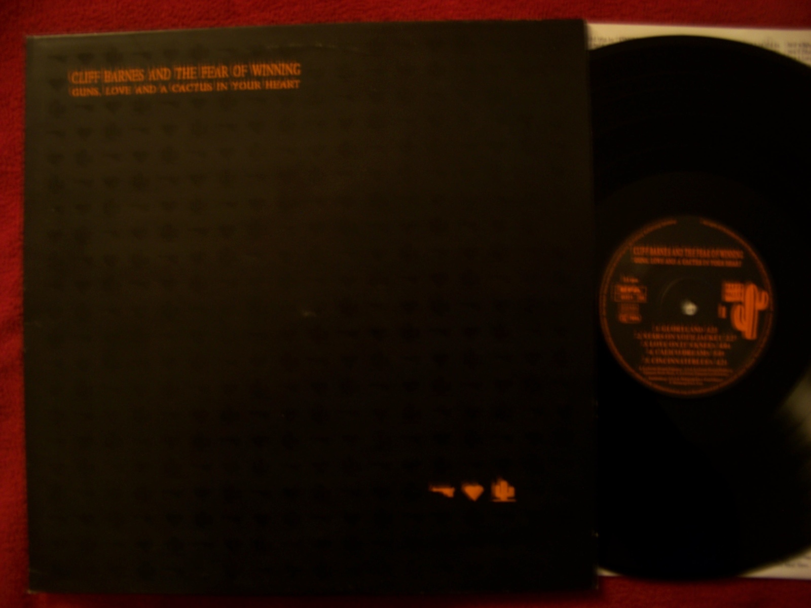 Cliff Barnes & the fear of winning – Guns, love and a cactus in your heart (LP)