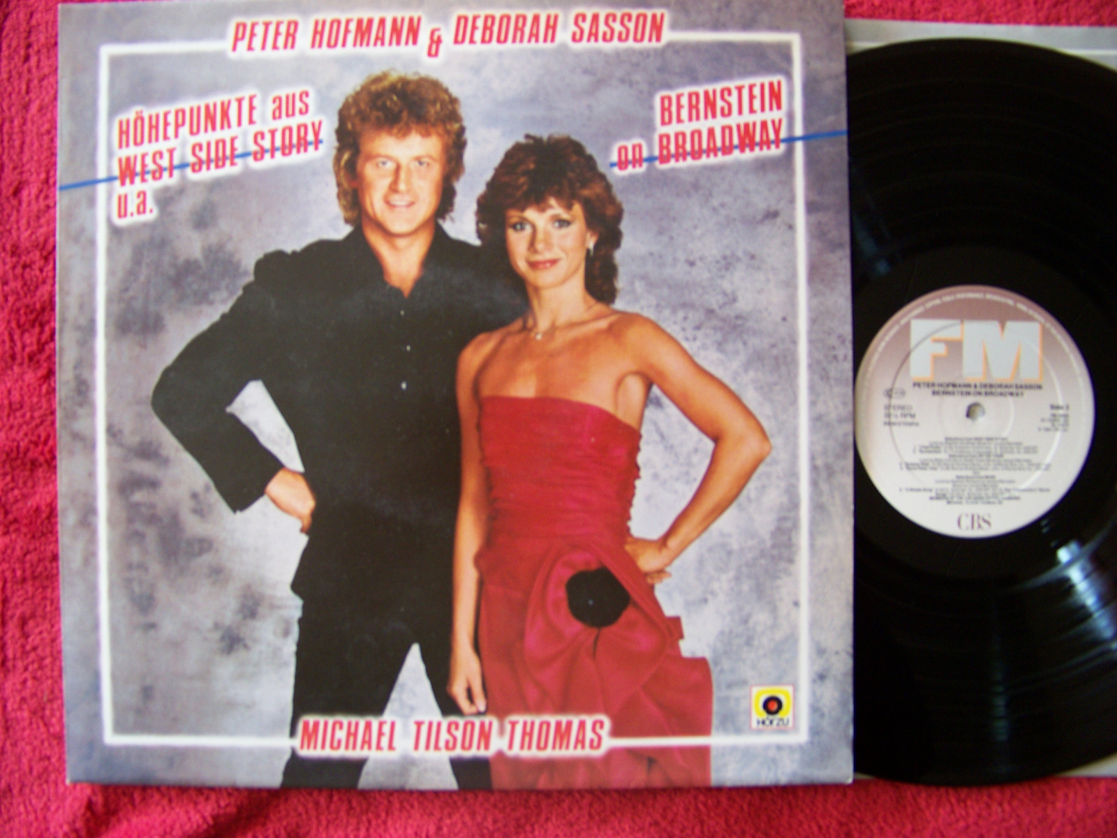 Peter Hofmann & Deborah Sasson – Bernstein on Broadway (CBS, LP, 1985, Niederlande)