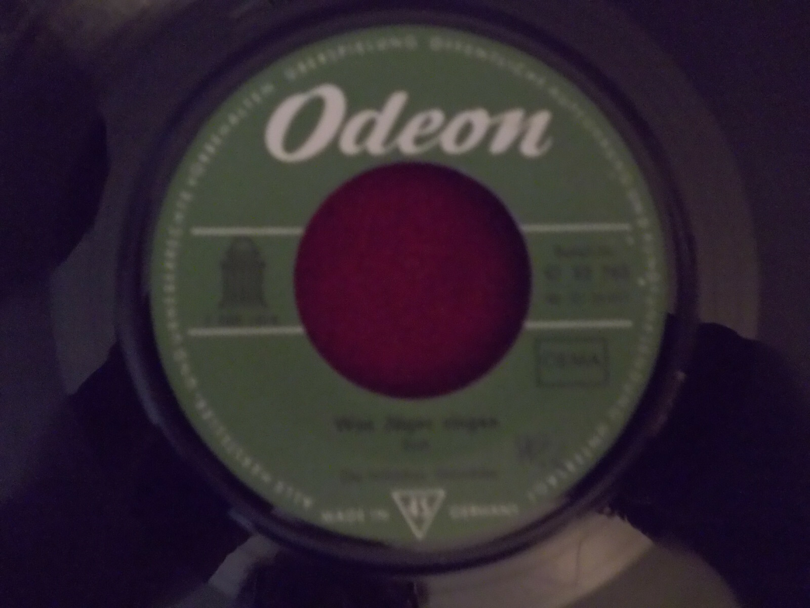Die fröhlichen Grünröcke – Was Jäger singen / Lustig ist die Jägerei (Odeon, O 22 763)