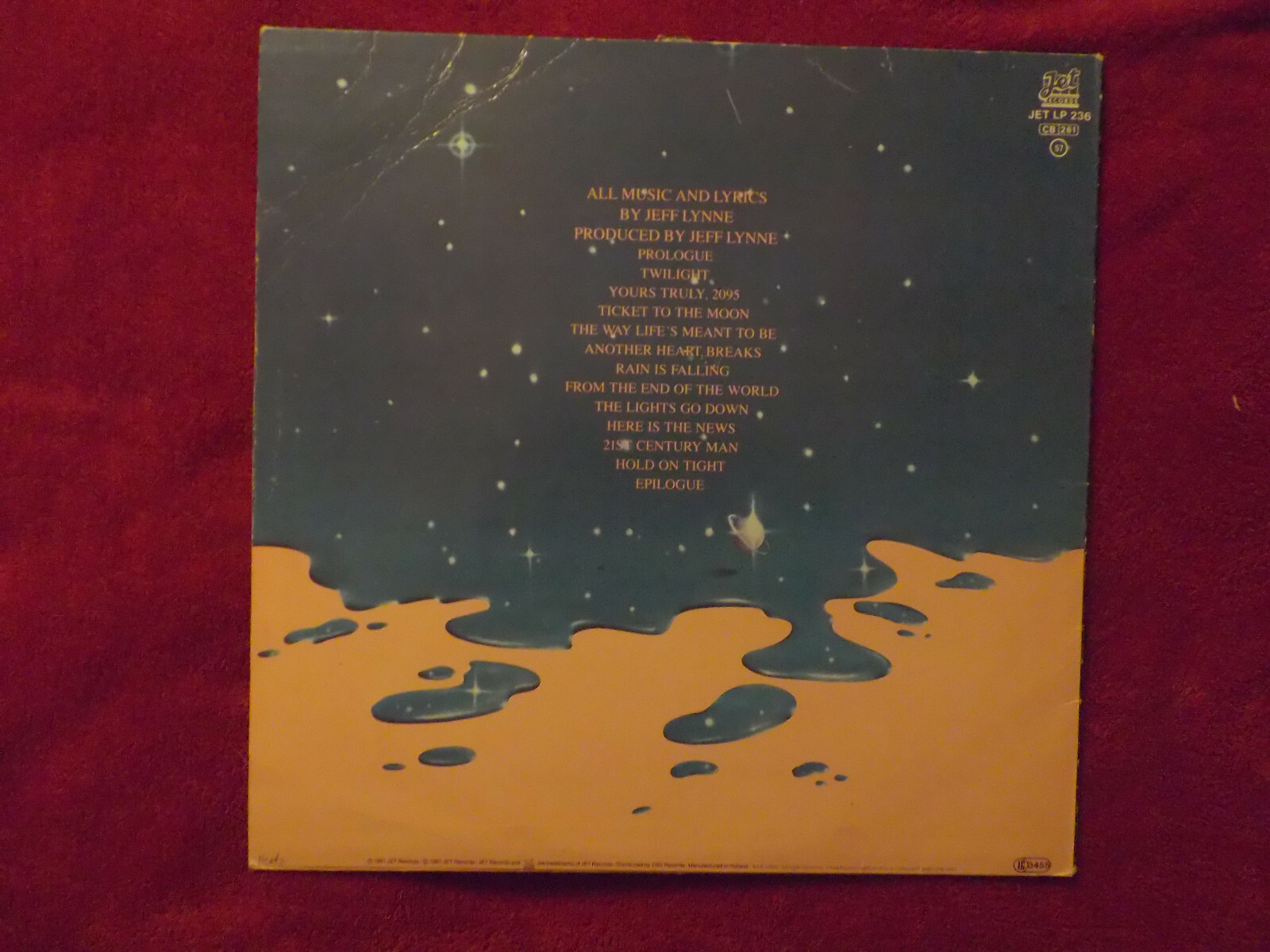 Electric Light Orchestra – Time (LP, 1981), Bild 3