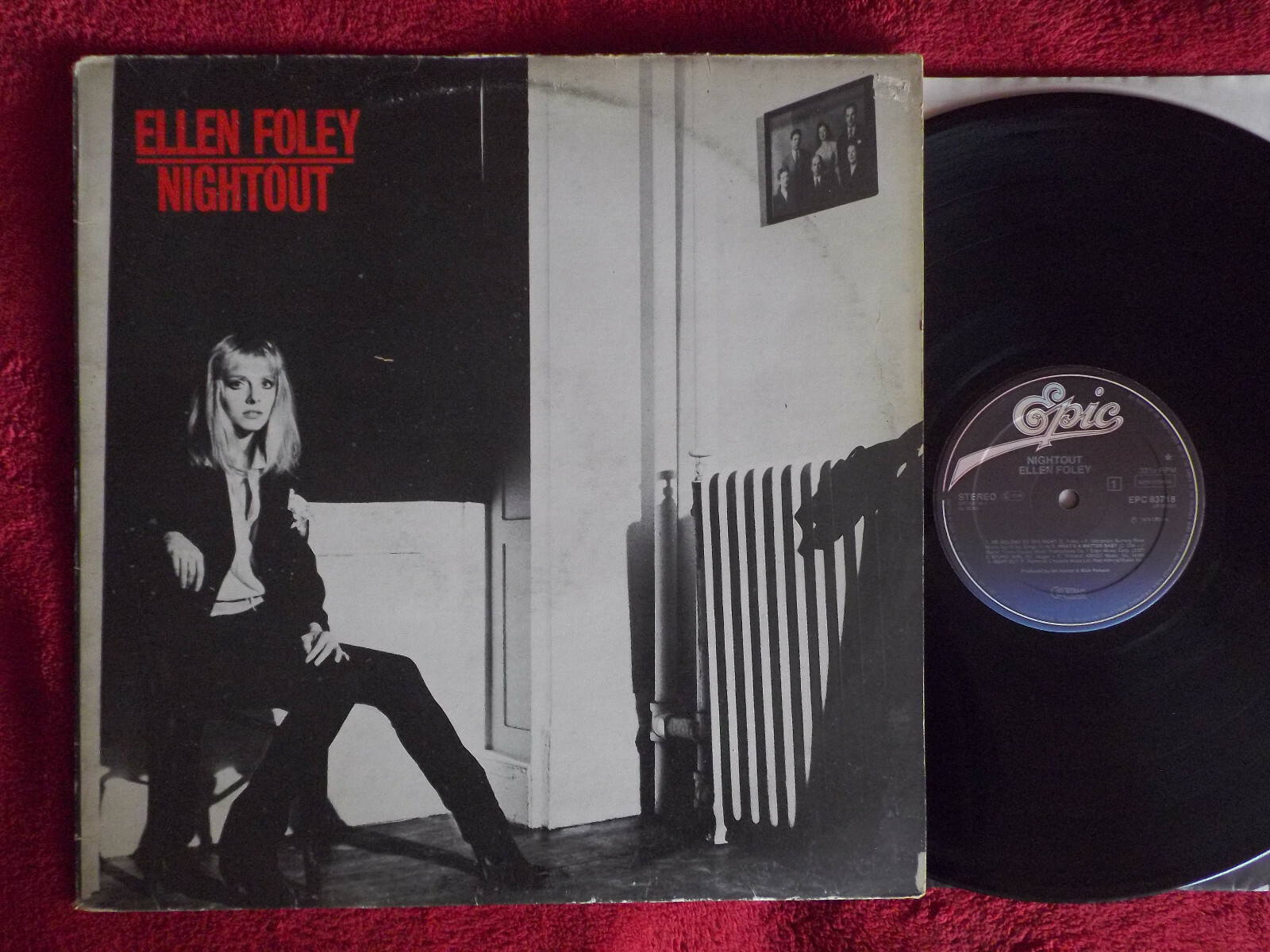Ellen Foley – Nightout (LP, Epic Records, EPC 83718, 1979)