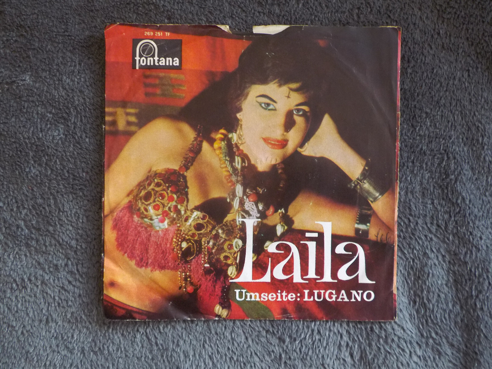 The Regento Stars – Laila / Lugano (Fontana Records, 269 251 TF), Bild 2