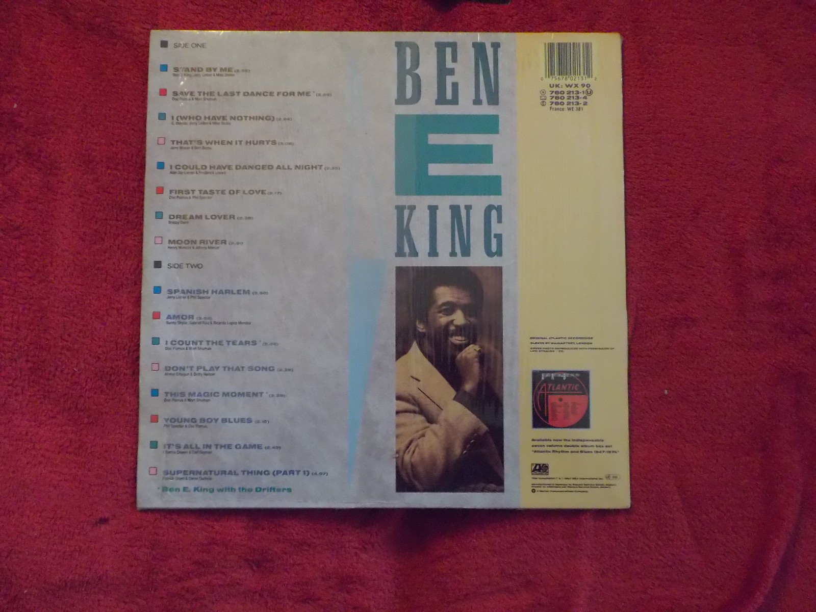 Ben E. King – Stand by me | LP, Atlantic Records, 1987, Bild 2