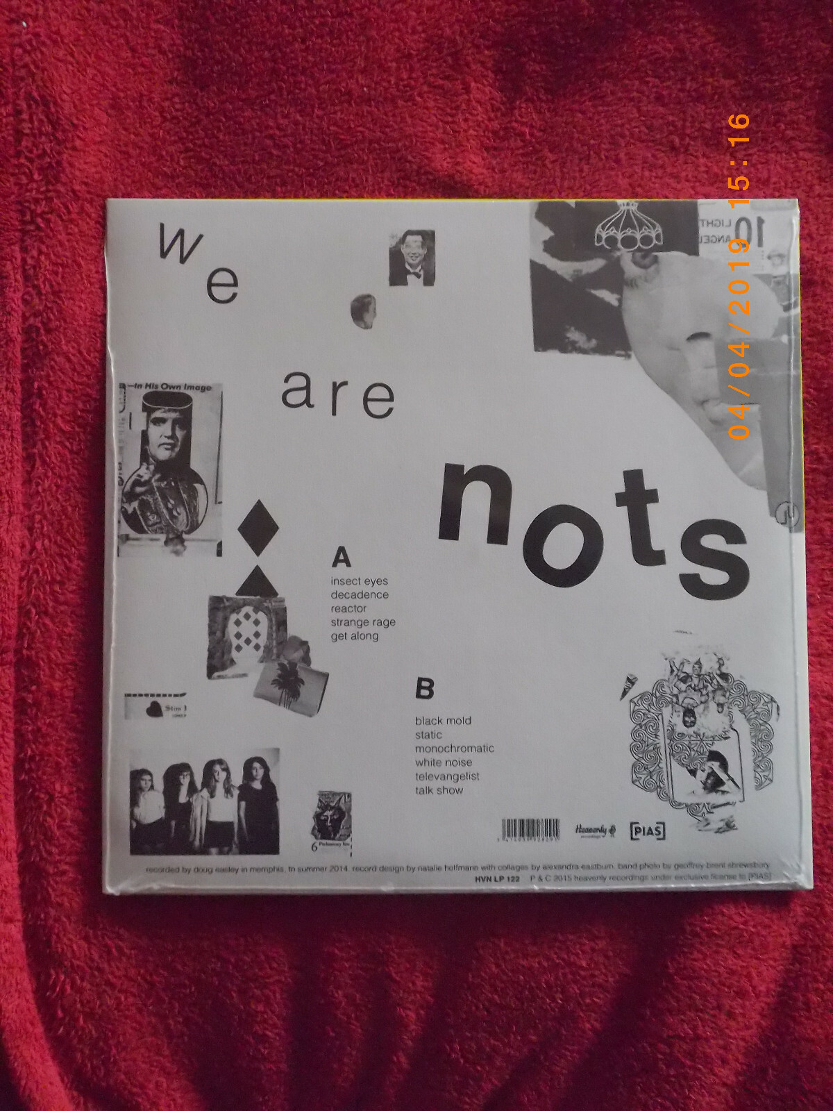 Nots – We are nots – LP + Bonus-45, Bild 3
