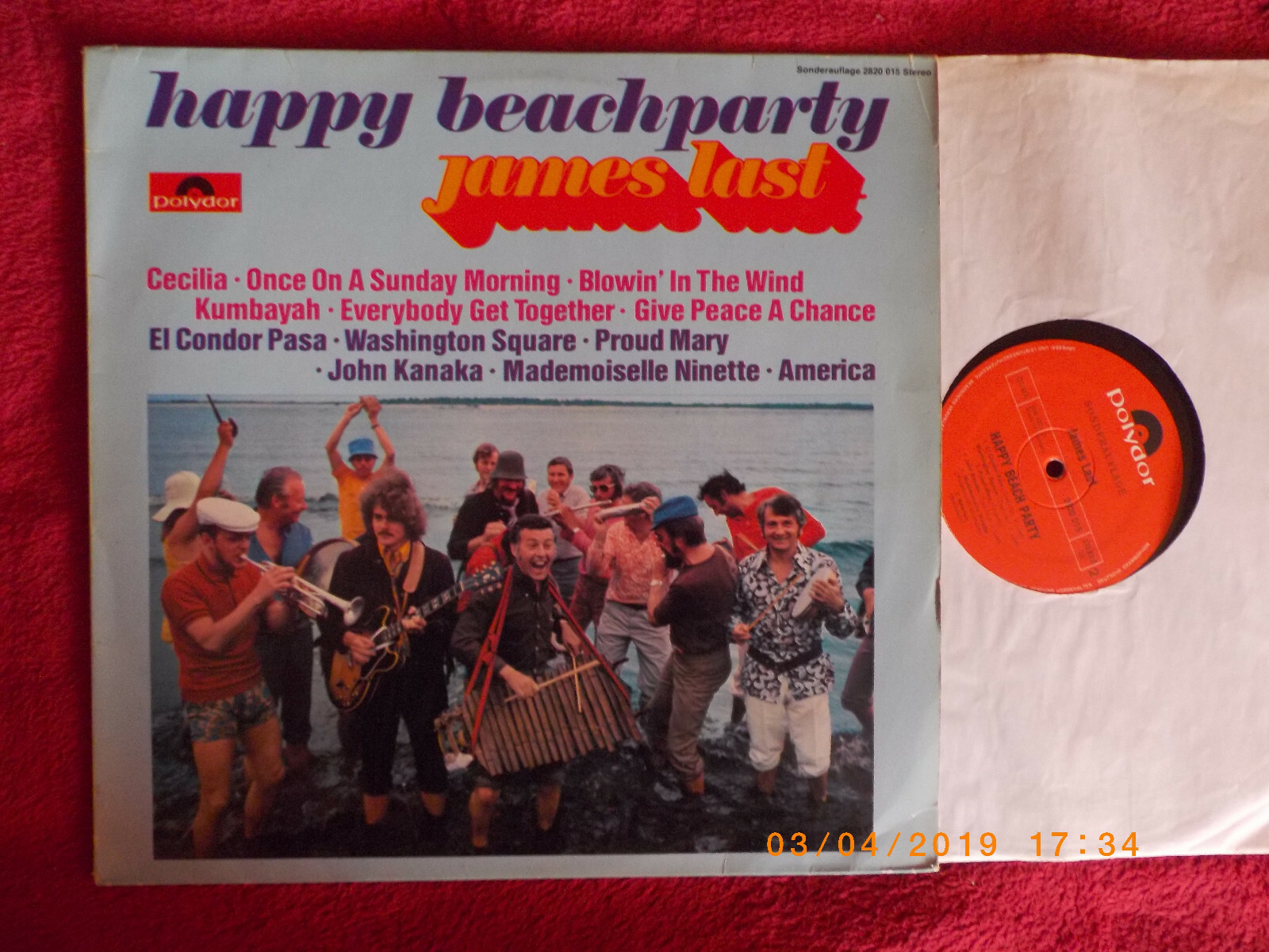 James Last – Happy Beach Party (Polydor, Club-Sonderauflage, LP)