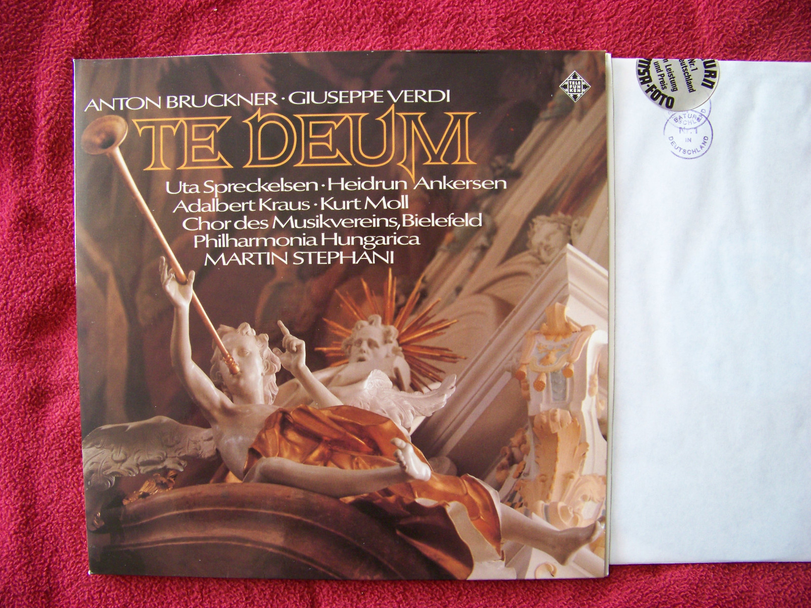 Bruckner / Verdi – Te Deum | Telefunken LP, 1976