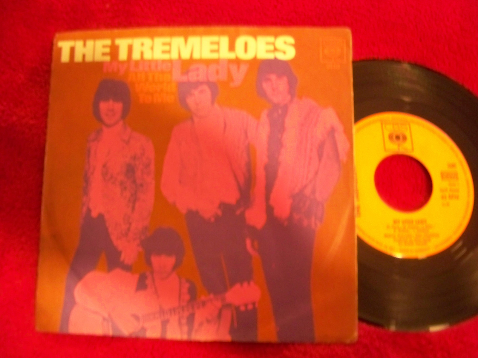 Tremeloes – My Little Lady / All the World to Me (CBS Records, 3680)